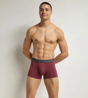 Ruby stretch cotton boxer shorts with polka dots Dim Fancy