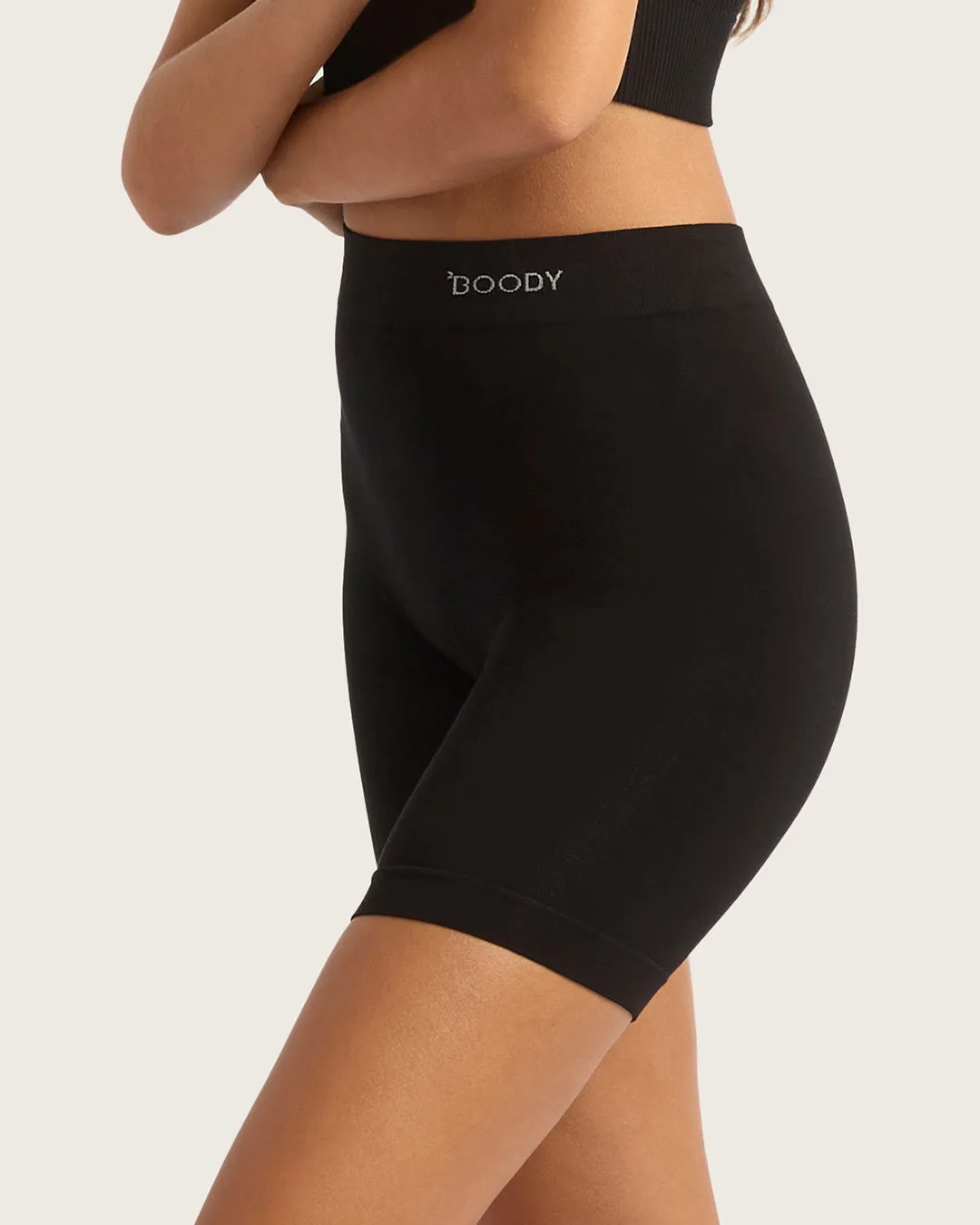 Seamfree Undershort 6" - Black