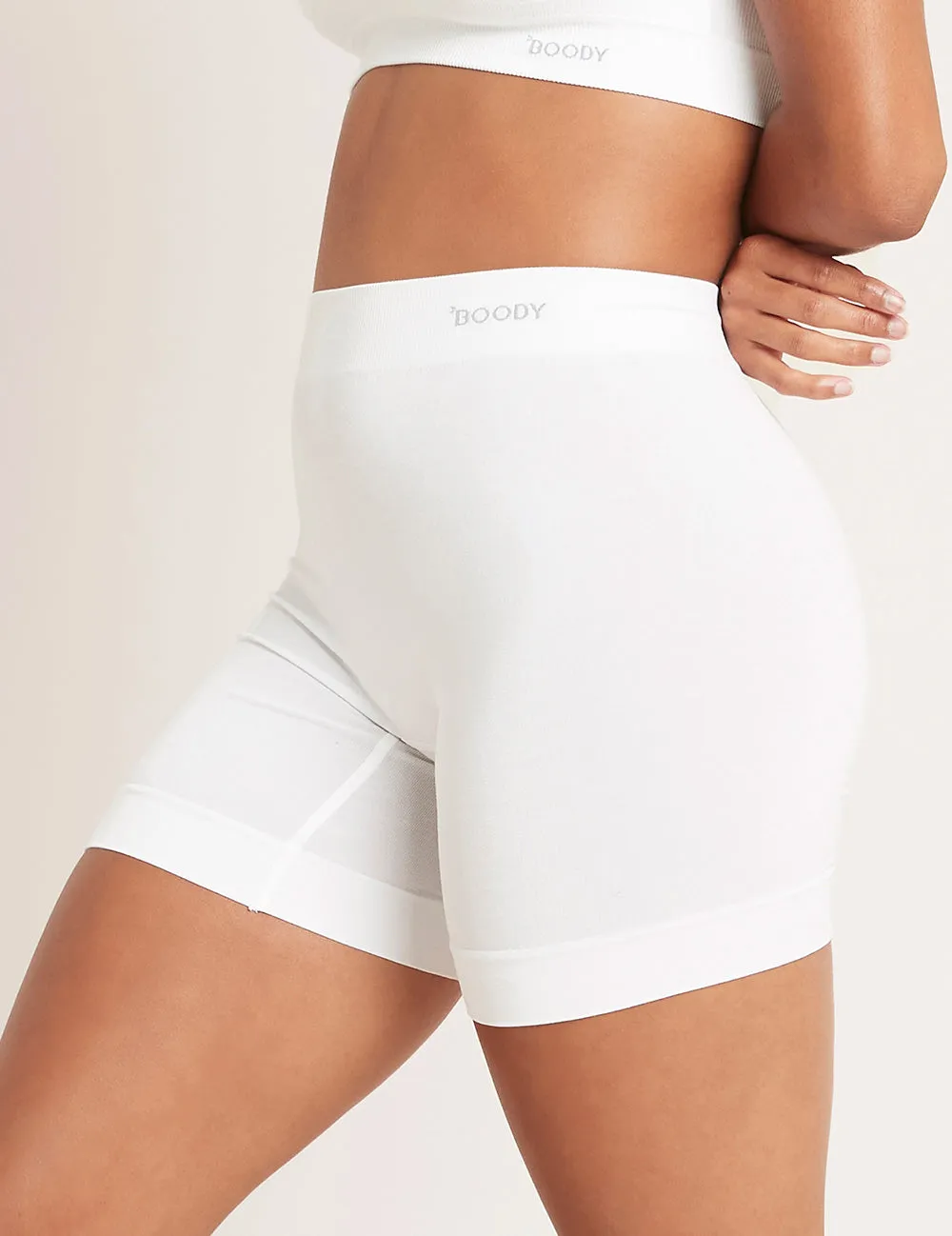 Seamfree Undershort 6" - White