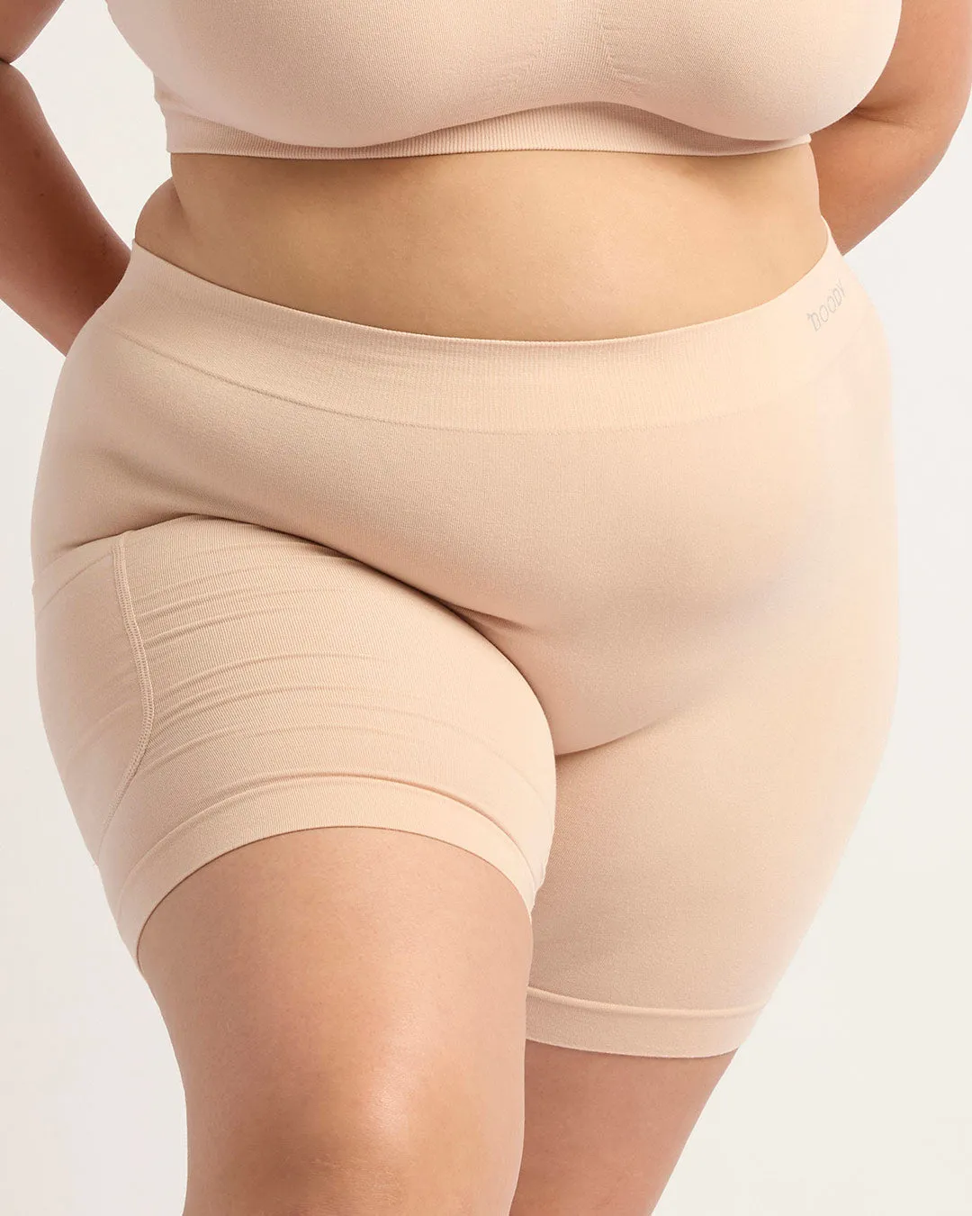 Seamfree Undershort with Pocket 6" - Shell