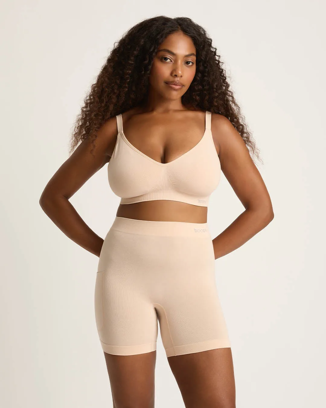 Seamfree Undershort with Pocket 6" - Shell