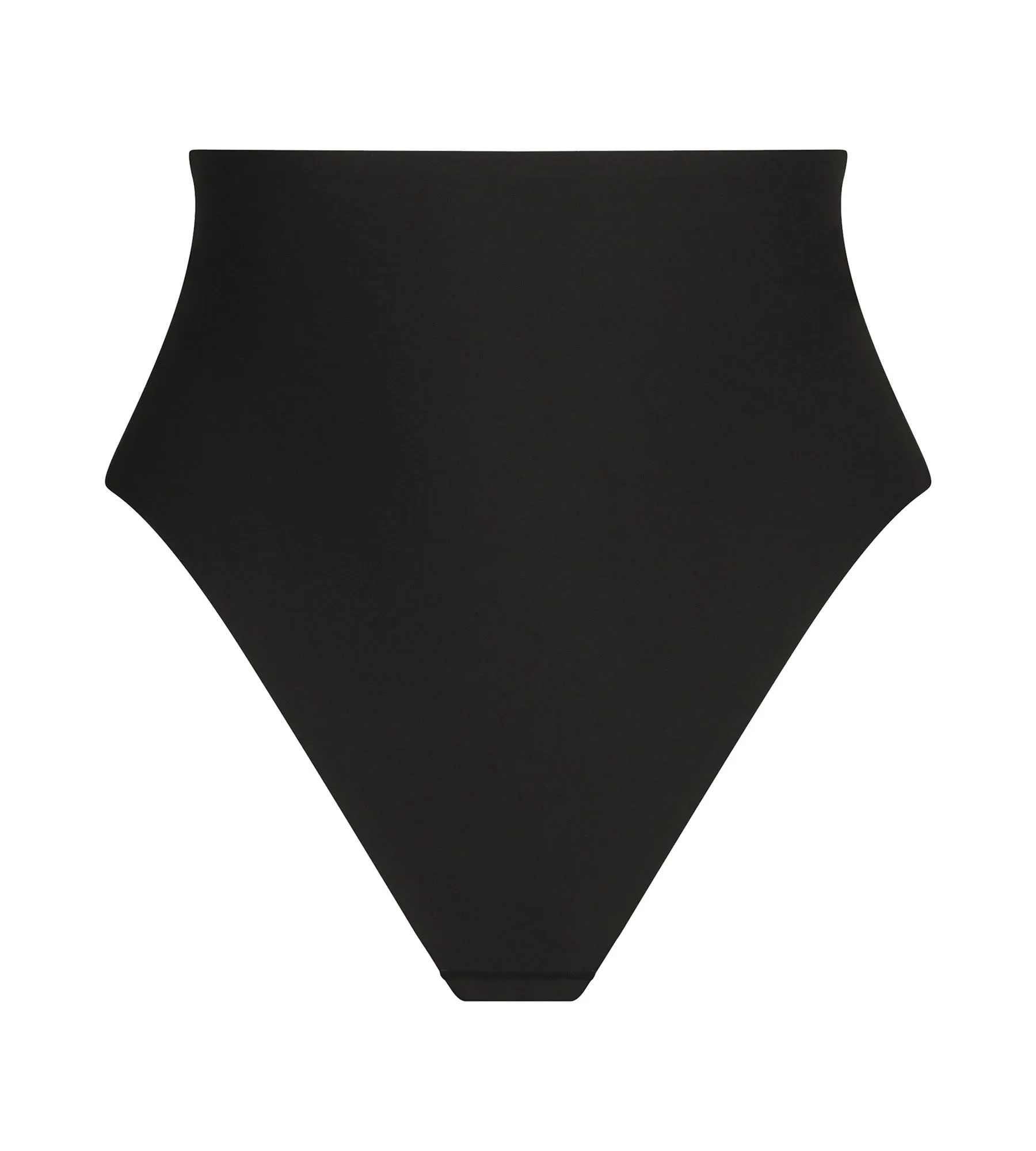 Seamless High-Waist Sculpting Effect String for Women in Black – Dim Silhouette Invisible