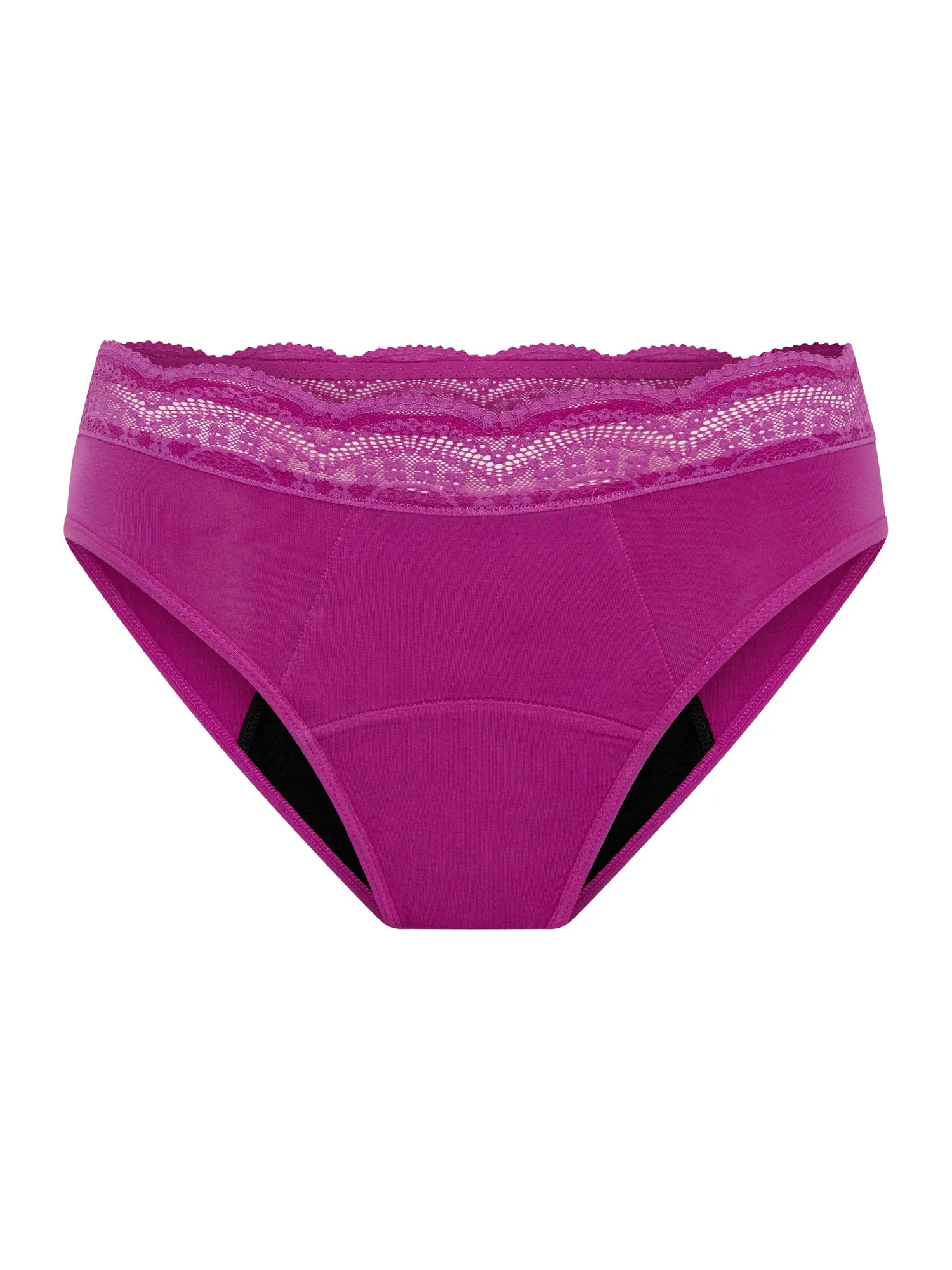Sensual Hi Waist Bikini Super Electric Fuchsia