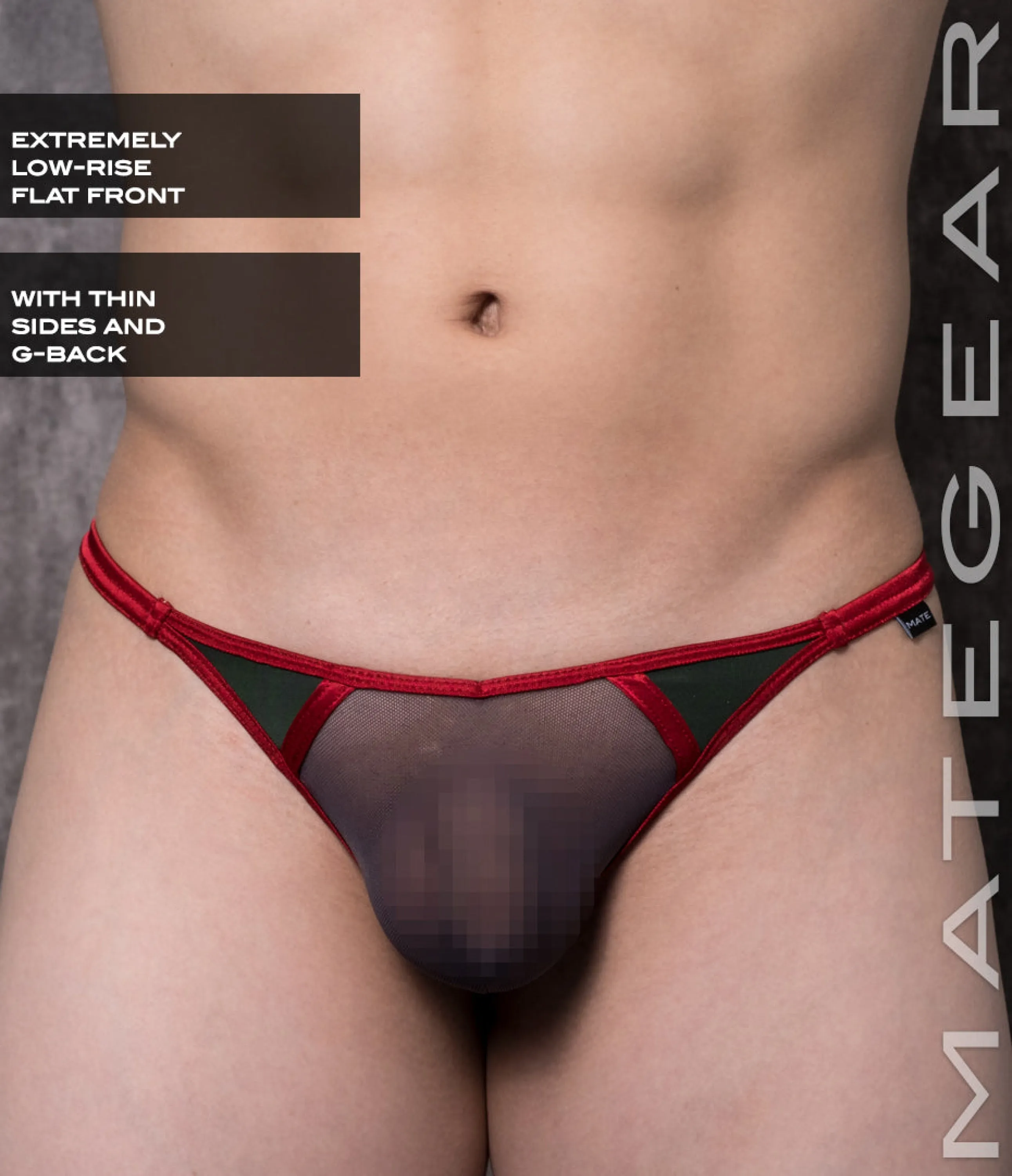 Sexy Mens Swimwear Extremely Sexy Mini G - Choe Eun (Flat Front)