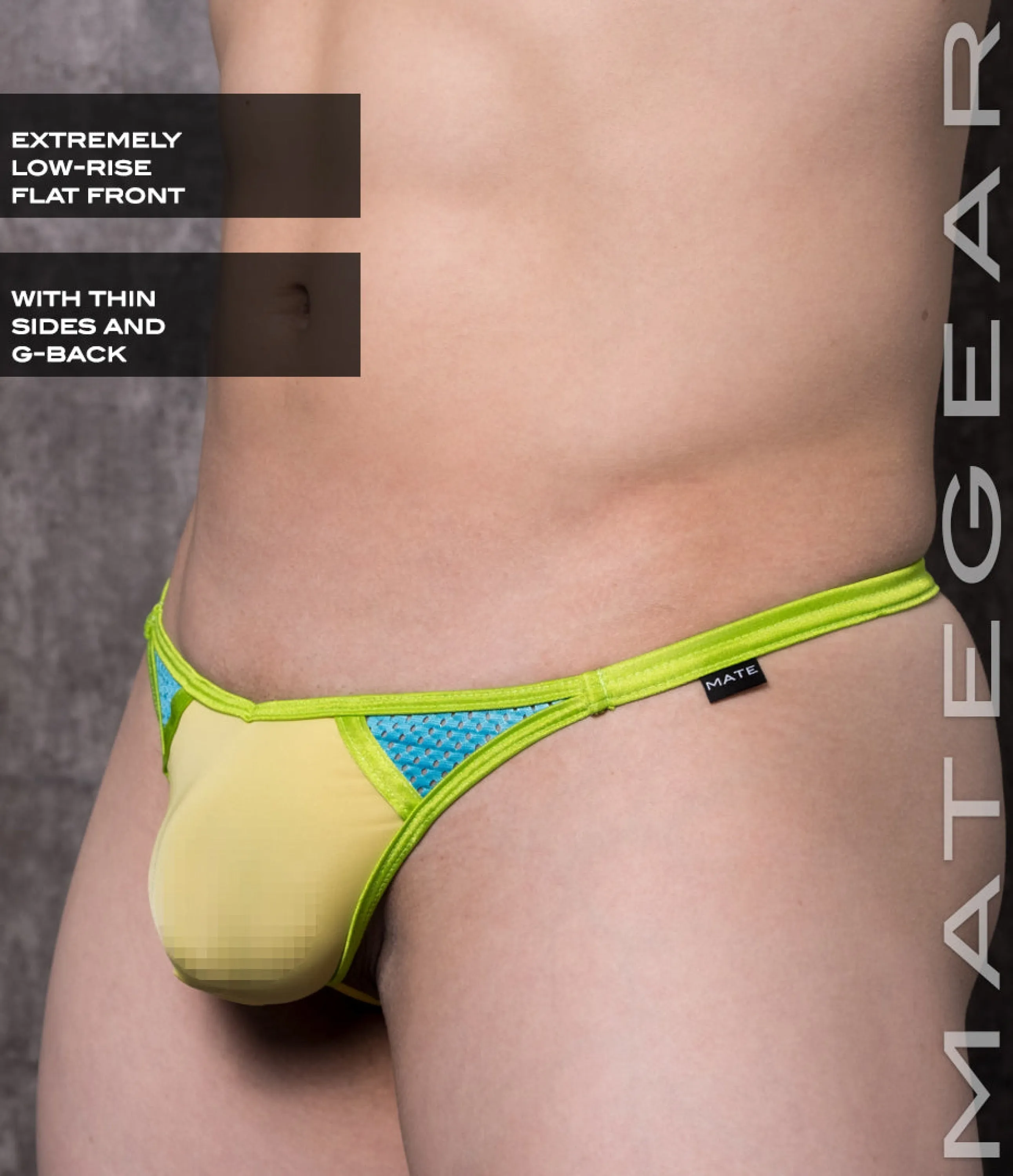 Sexy Mens Swimwear Extremely Sexy Mini G - Choe Eun (Flat Front)