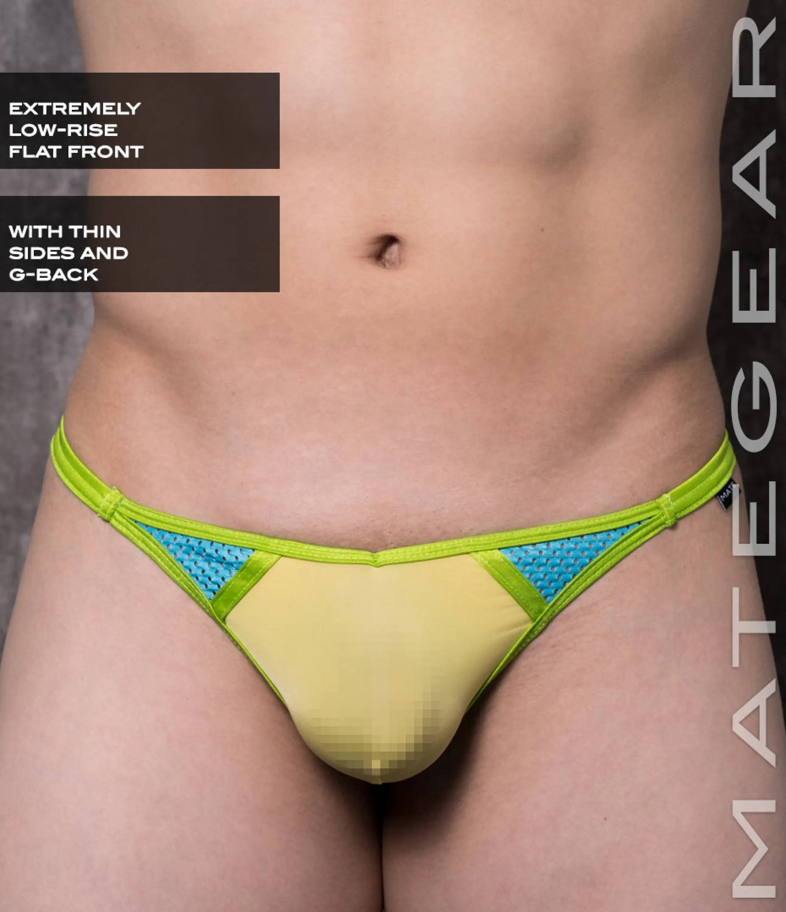 Sexy Mens Swimwear Extremely Sexy Mini G - Choe Eun (Flat Front)