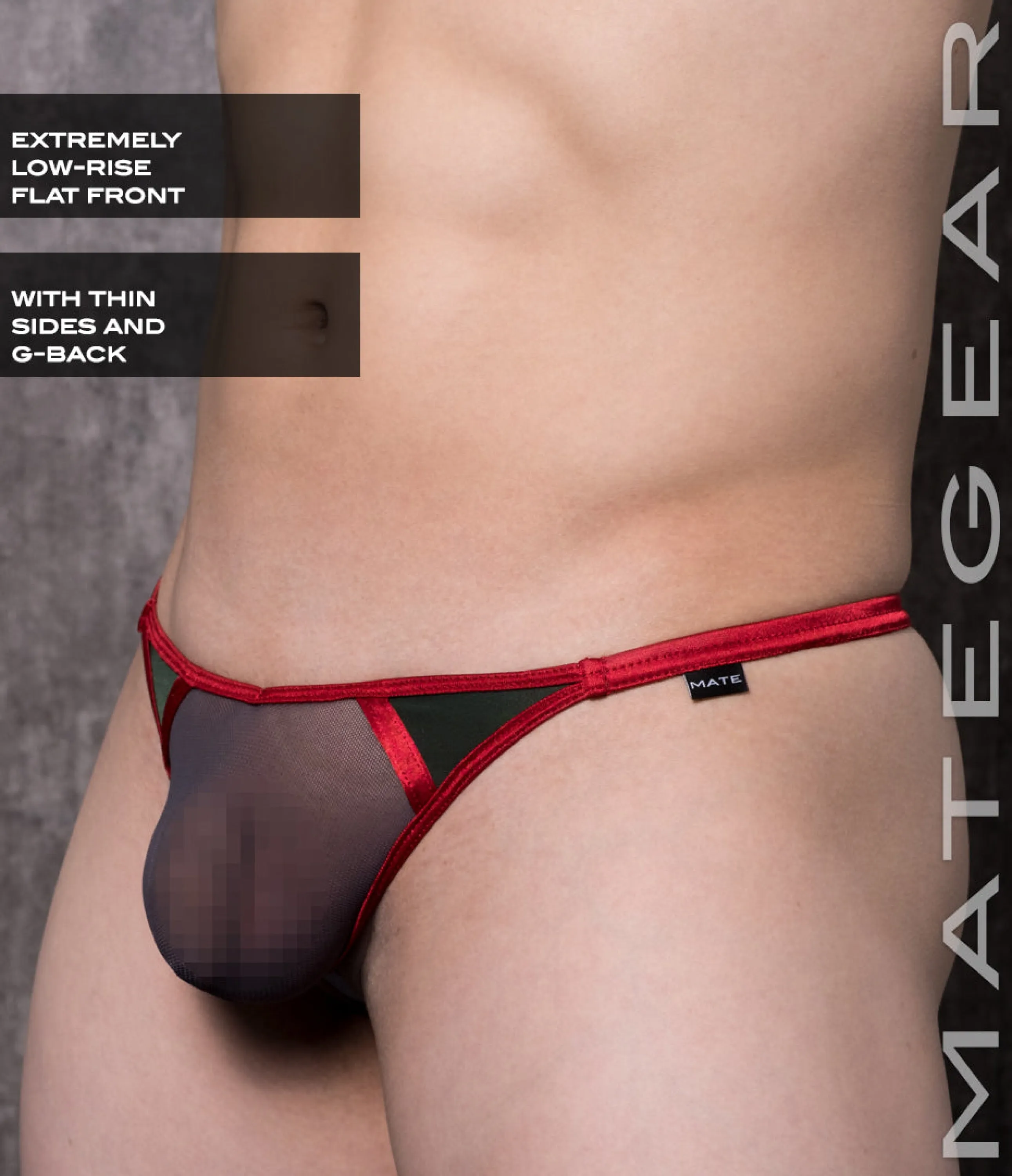 Sexy Mens Swimwear Extremely Sexy Mini G - Choe Eun (Flat Front)