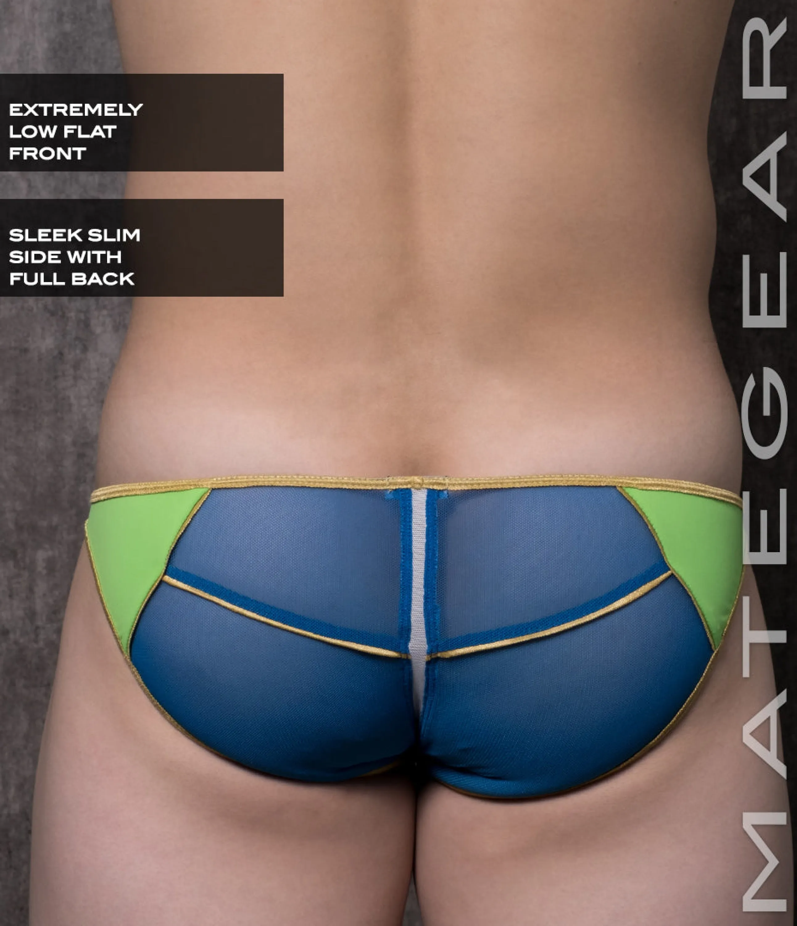 Sexy Mens Swimwear Mini Swim Bikini - San Hyo (Flat Front)