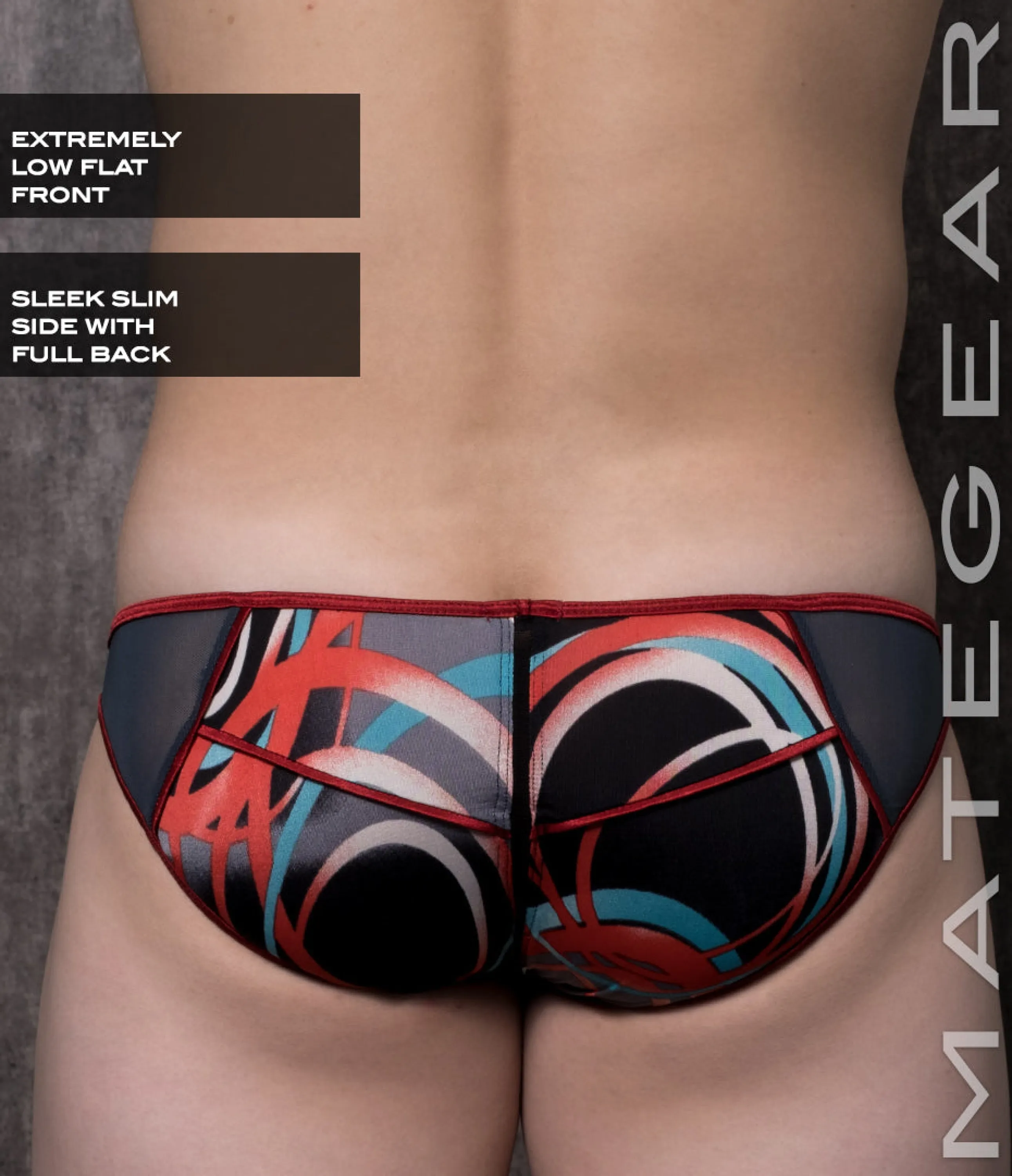 Sexy Mens Swimwear Mini Swim Bikini - San Hyo (Flat Front)