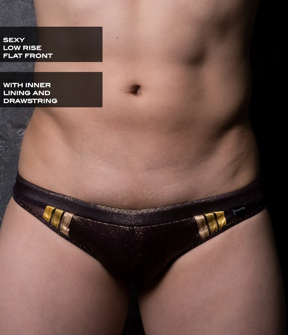 Sexy Men's Swimwear Mini Swim Bikinis - Yeo Bon (Flat Front / Inner Lining / Inner Drawstring)