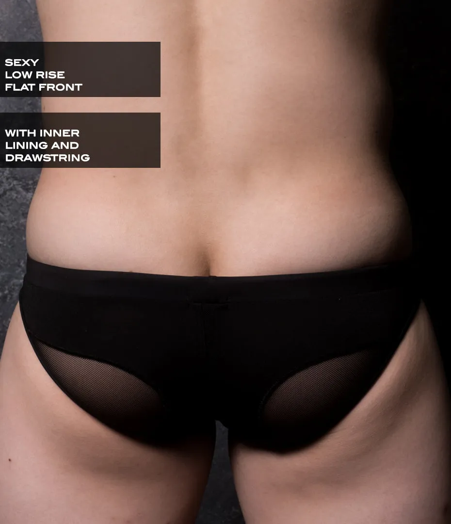 Sexy Men's Swimwear Mini Swim Bikinis - Yeo Bon (Flat Front / Inner Lining / Inner Drawstring)