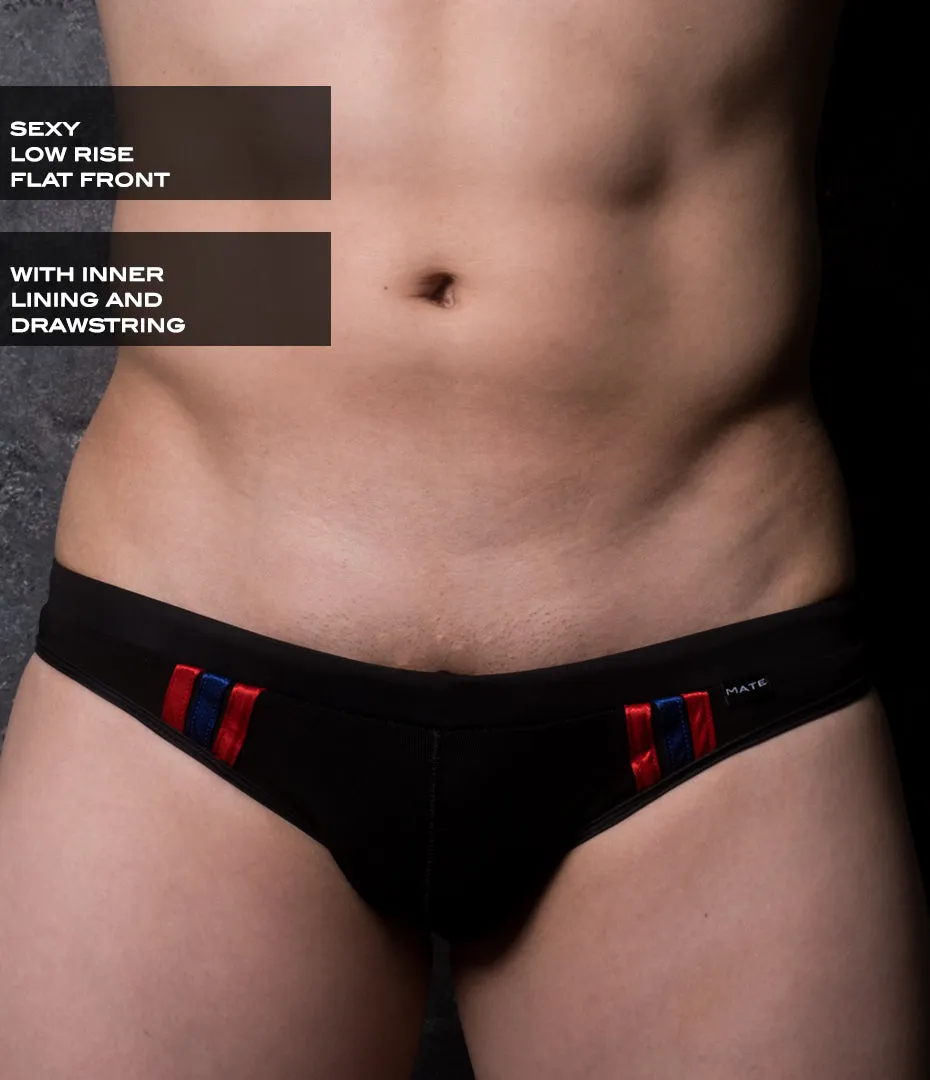 Sexy Men's Swimwear Mini Swim Bikinis - Yeo Bon (Flat Front / Inner Lining / Inner Drawstring)
