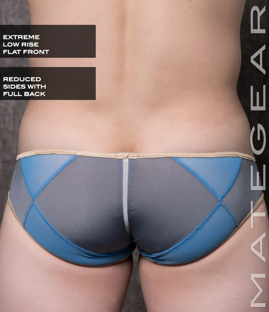 Sexy Men's Swimwear Mini Swim Squarecut - Je Jung (Flat Front / Reduced Sides)
