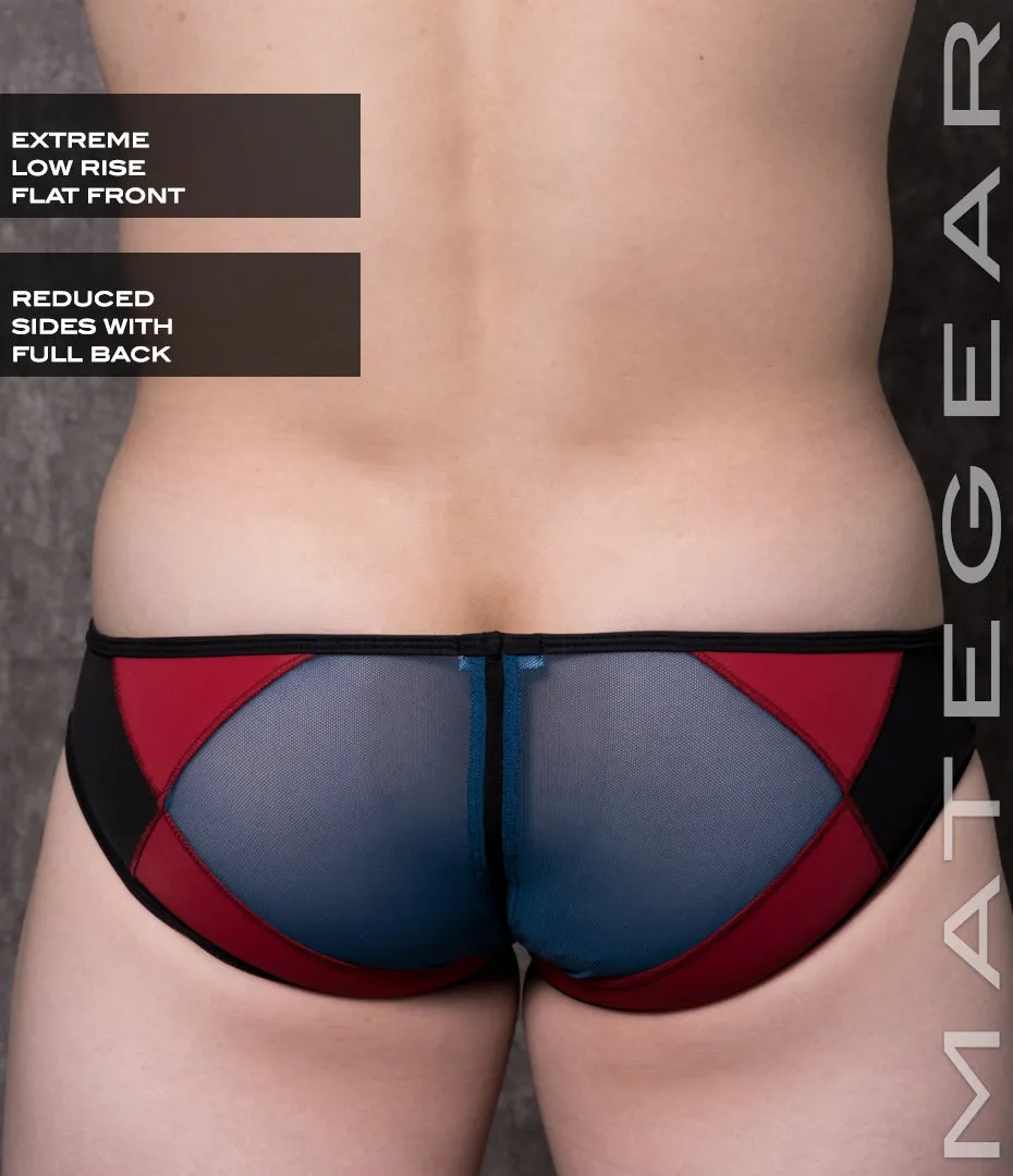 Sexy Men's Swimwear Mini Swim Squarecut - Je Jung (Flat Front / Reduced Sides)