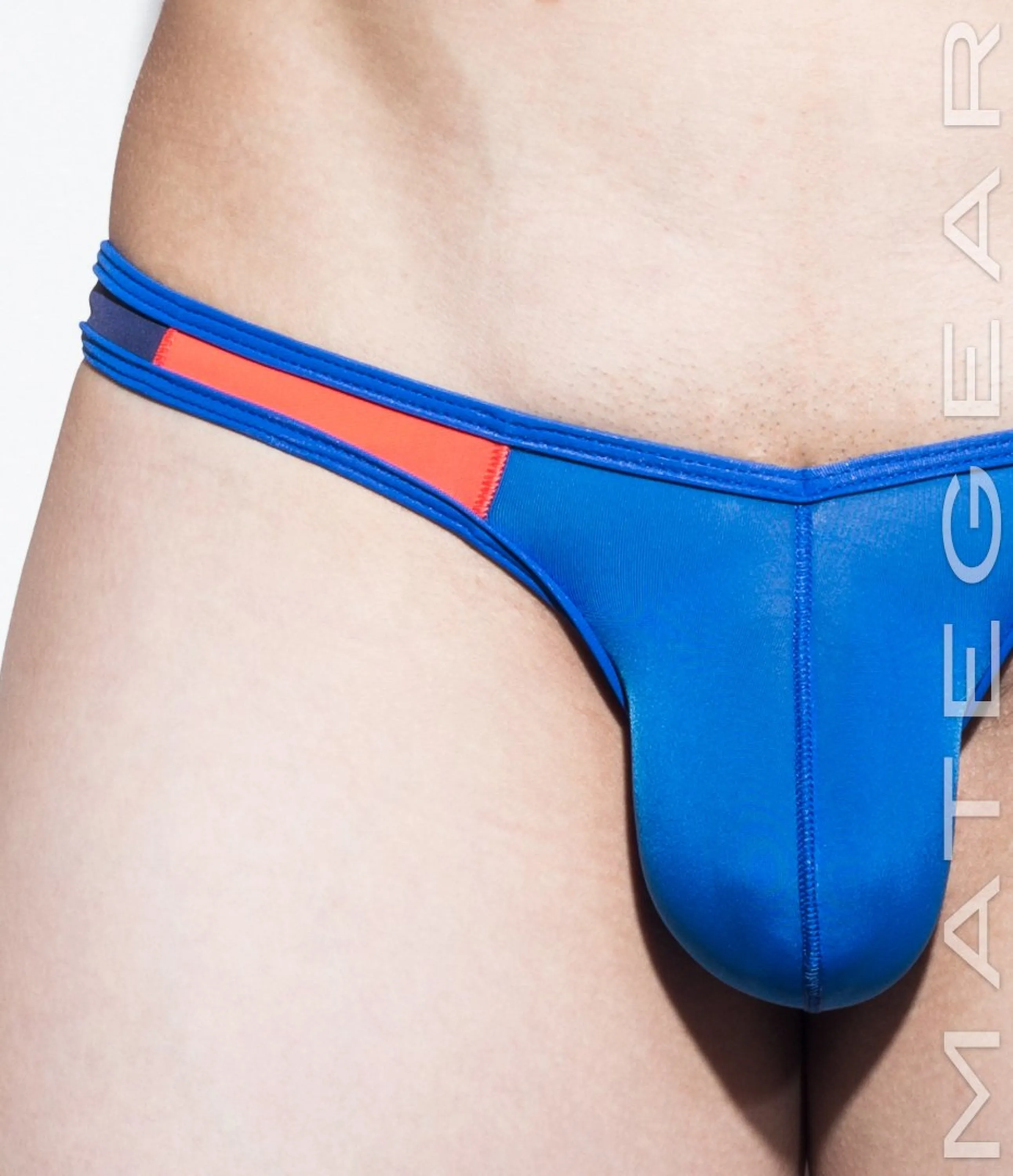 Sexy Men's Swimwear Sexy Men's Swimwear Ultra Swim Pouch Bikini - Min Hoon (Solid Front / Half-Back)