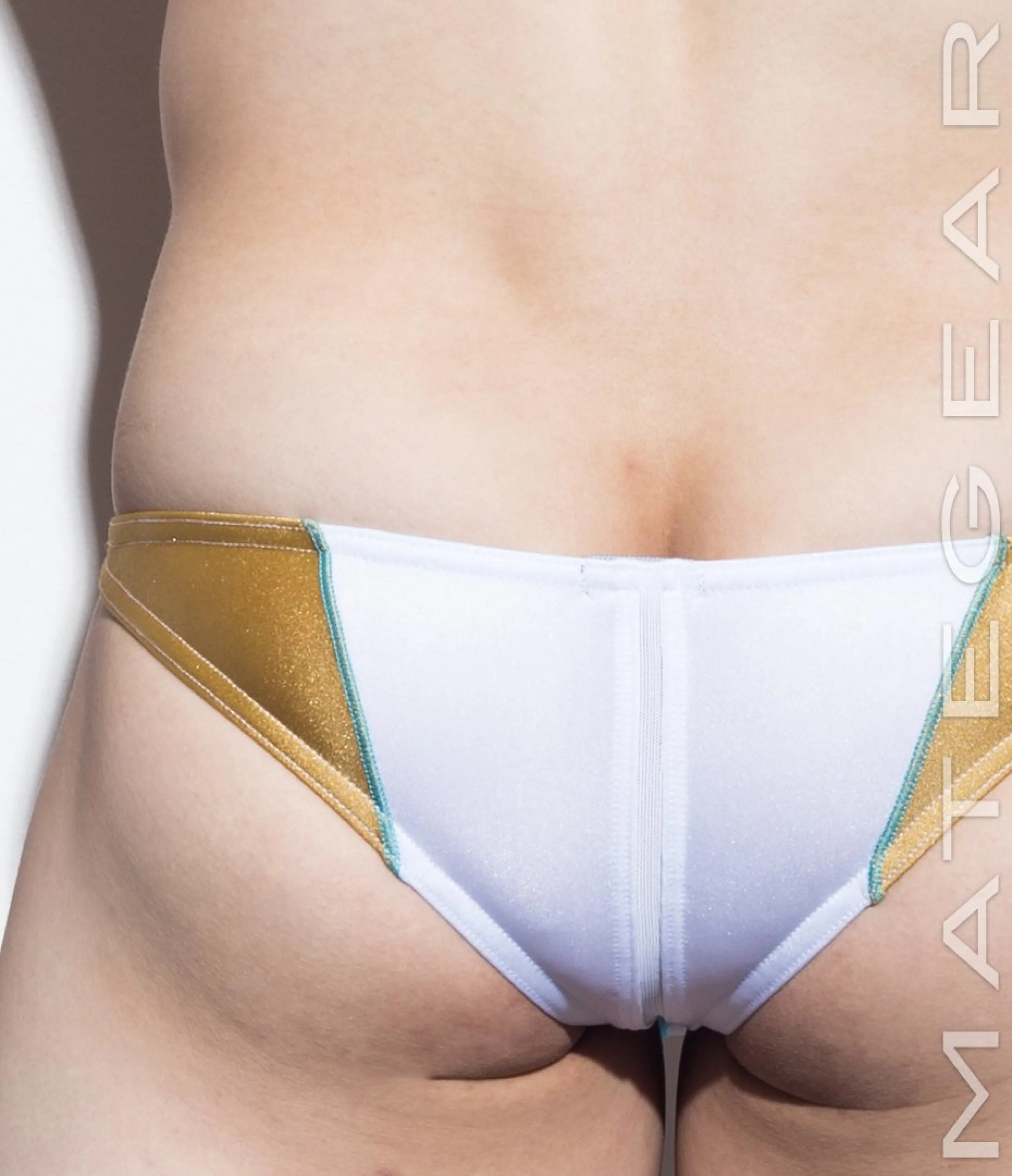 Sexy Men's Swimwear Ultra Swim Pouch Bikini - Hae Jun (3/4 Back)