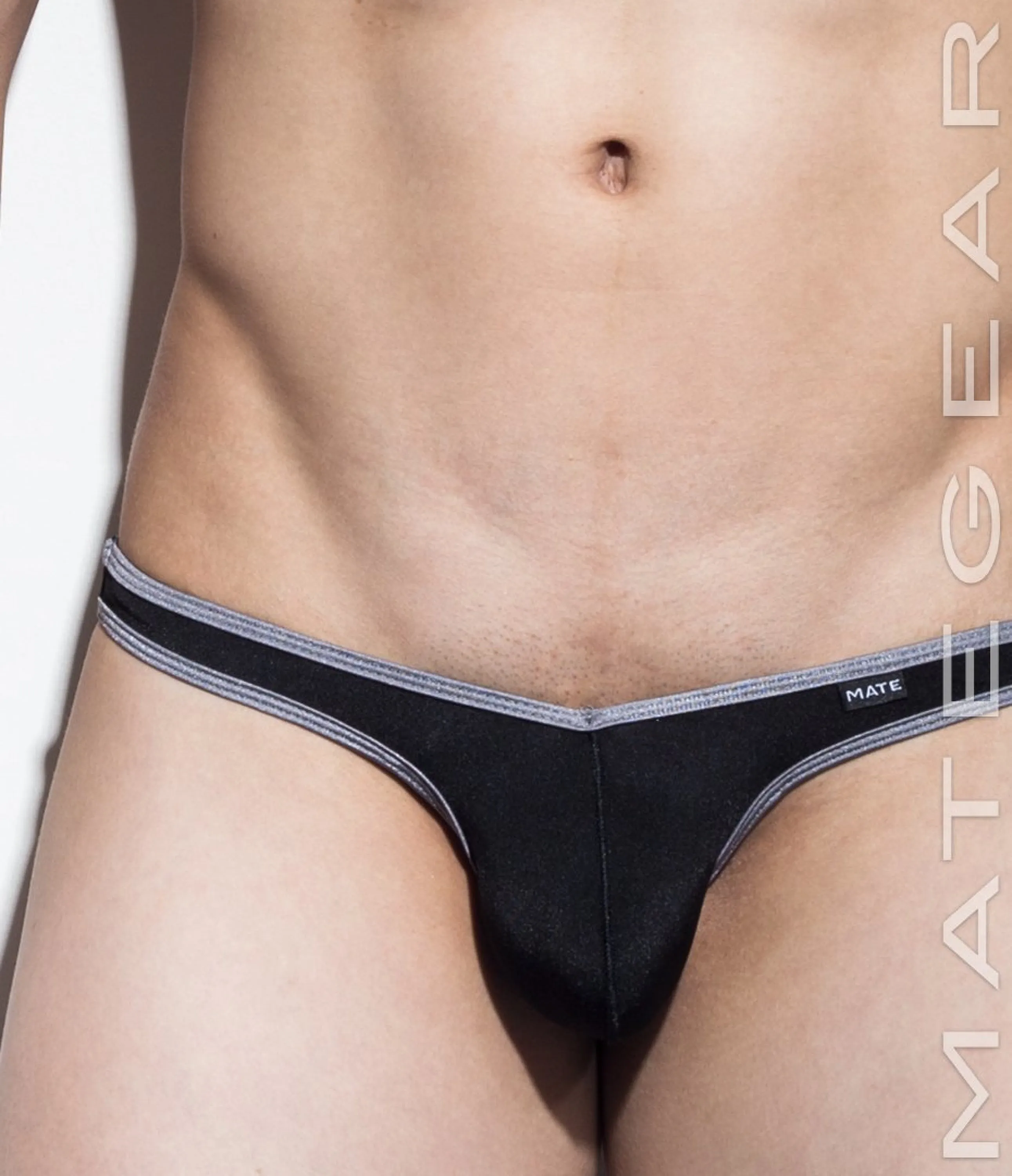 Sexy Mens Swimwear Ultra Swim Pouch Bikini - Nan Song VII (Tapered Sides / V-Front)