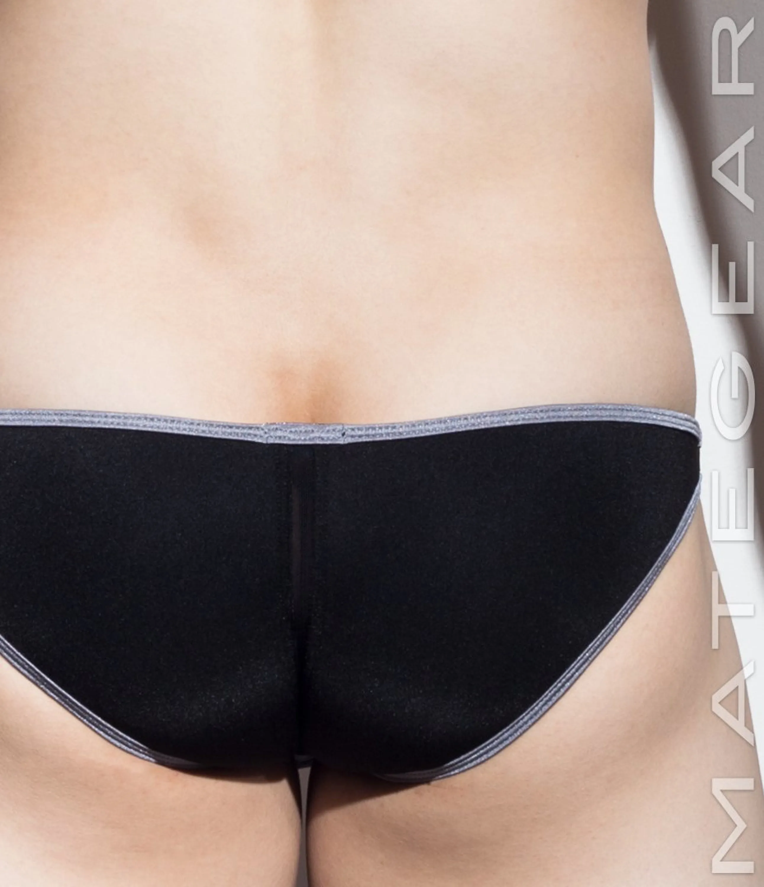 Sexy Mens Swimwear Ultra Swim Pouch Bikini - Nan Song VII (Tapered Sides / V-Front)