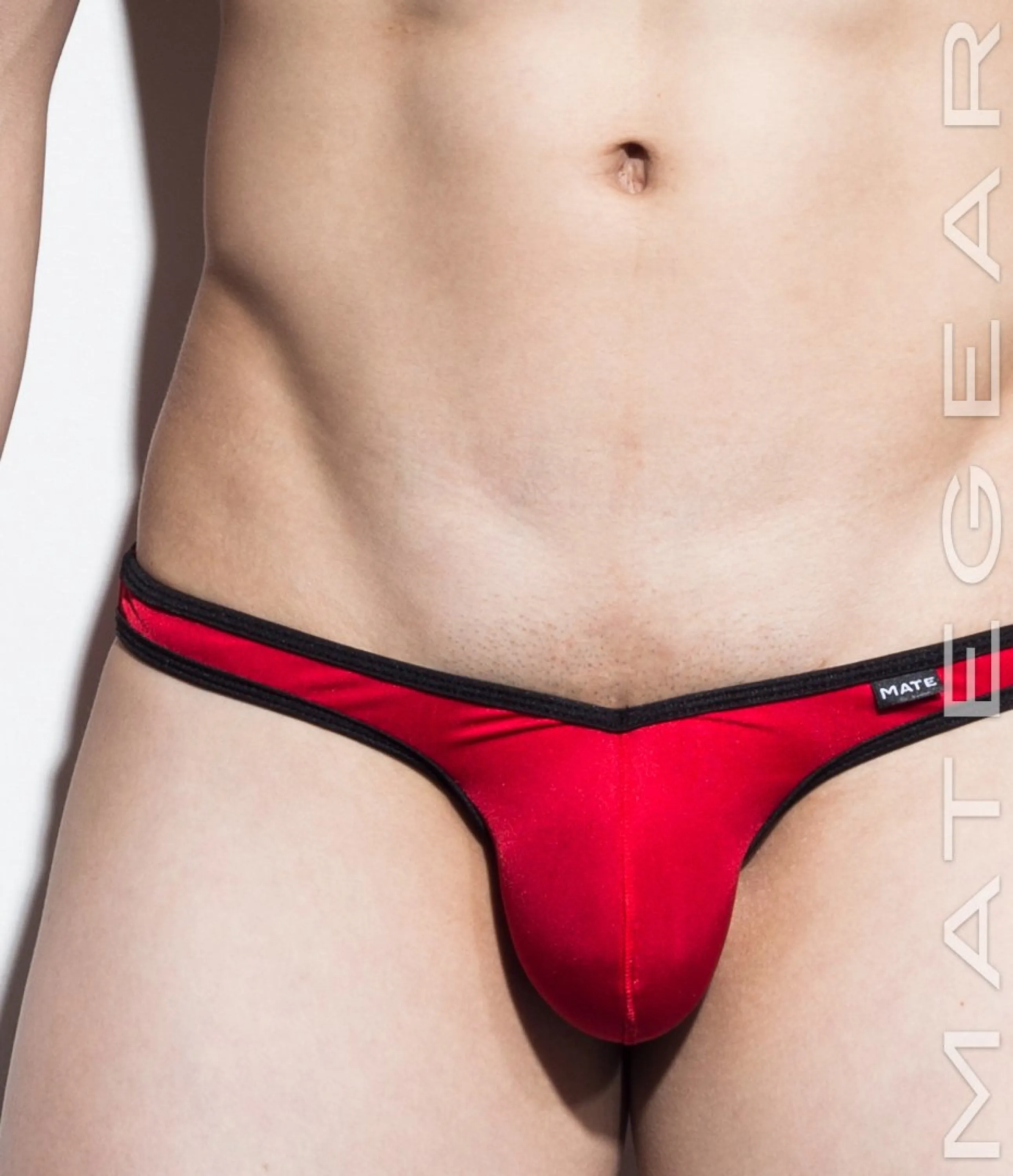 Sexy Mens Swimwear Ultra Swim Pouch Bikini - Nan Song VII (Tapered Sides / V-Front)