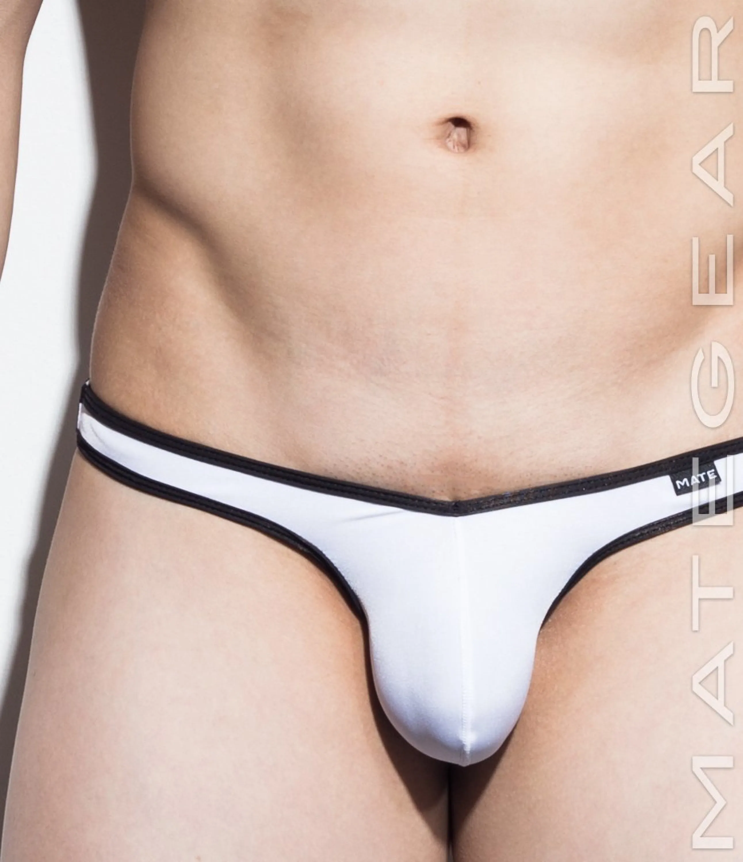 Sexy Mens Swimwear Ultra Swim Pouch Bikini - Nan Song VII (Tapered Sides / V-Front)