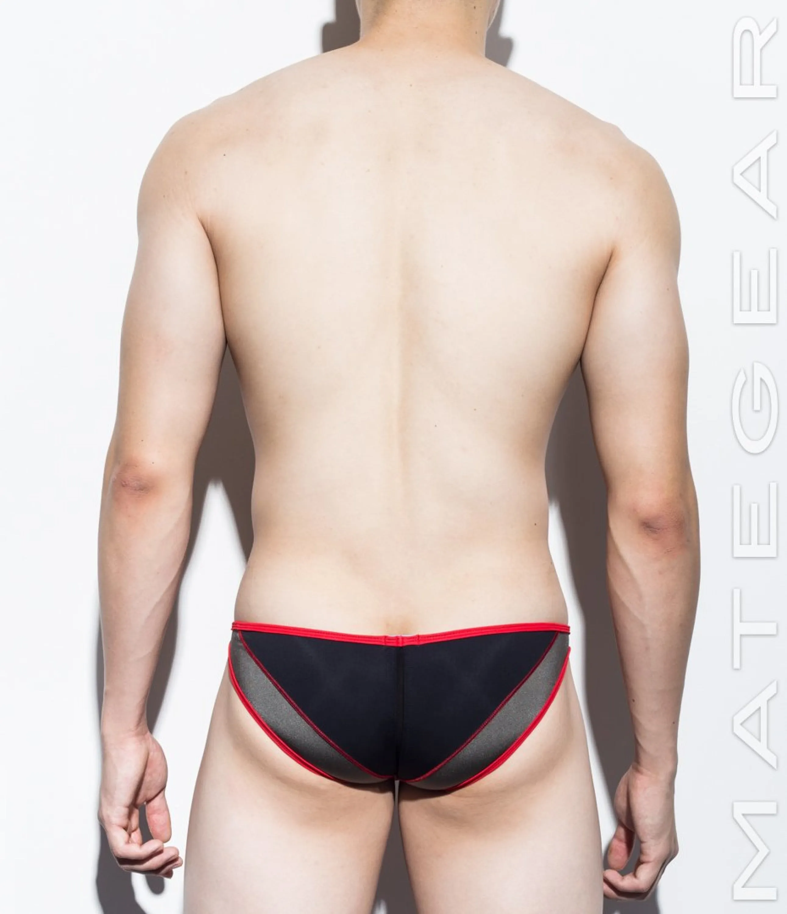 Sexy Men's Swimwear Ultra Swim Pouch Bikini - Nan Song XV (Tapered Sides / V-Front)