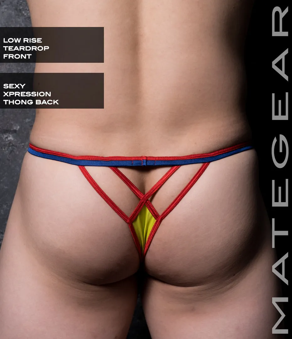 Sexy Men's Swimwear Xpression Ultra Sexy Thong - Baek Joon (Teardrop Front)