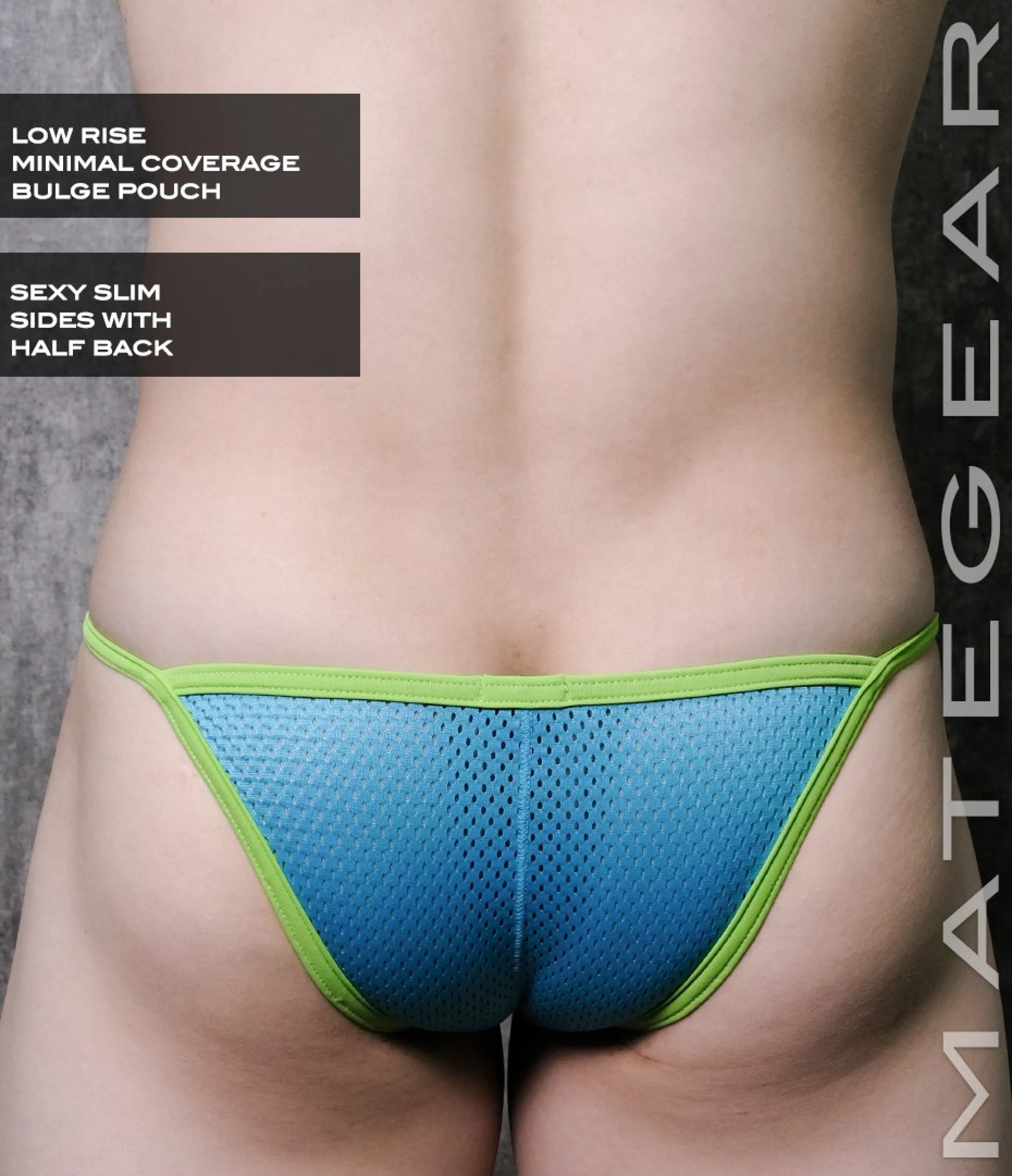 Sexy Mens Underwear Ultra Pouch Bikini - Je Mi (Low Rise Front)