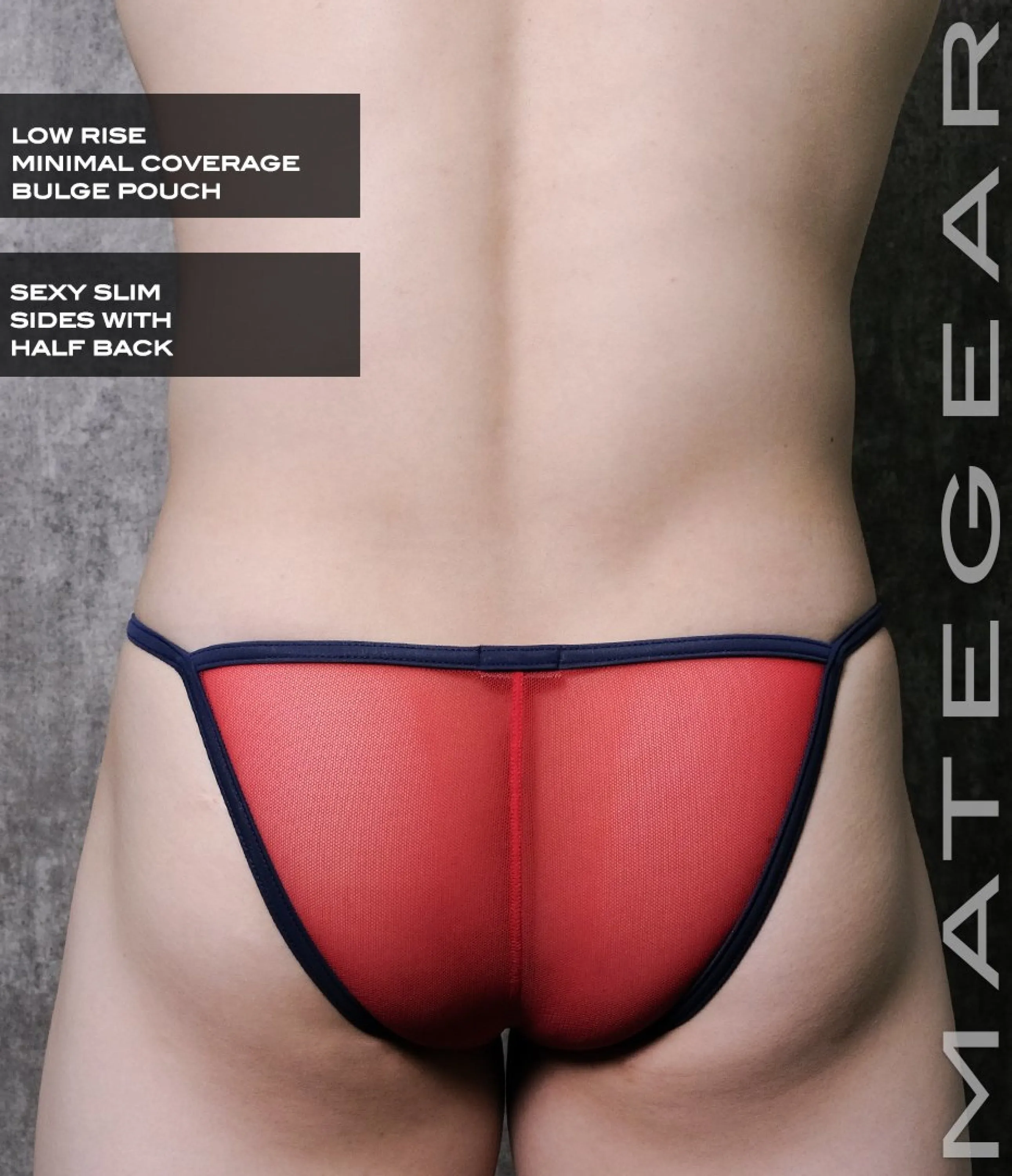 Sexy Mens Underwear Ultra Pouch Bikini - Je Mi (Low Rise Front)