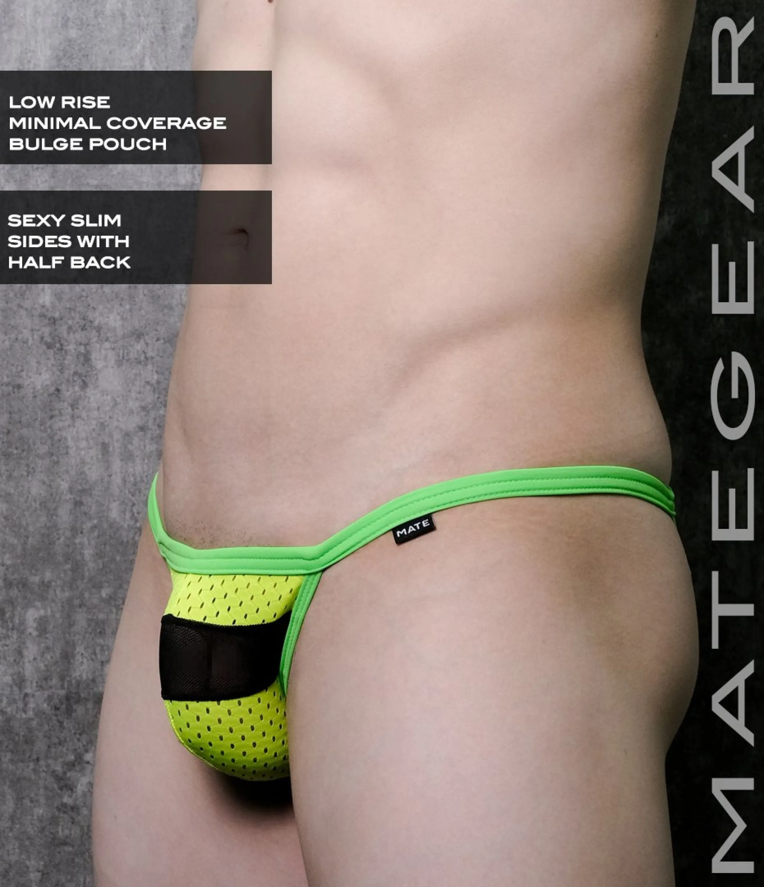 Sexy Mens Underwear Ultra Pouch Bikini - Ree Chul (Low Rise Front)