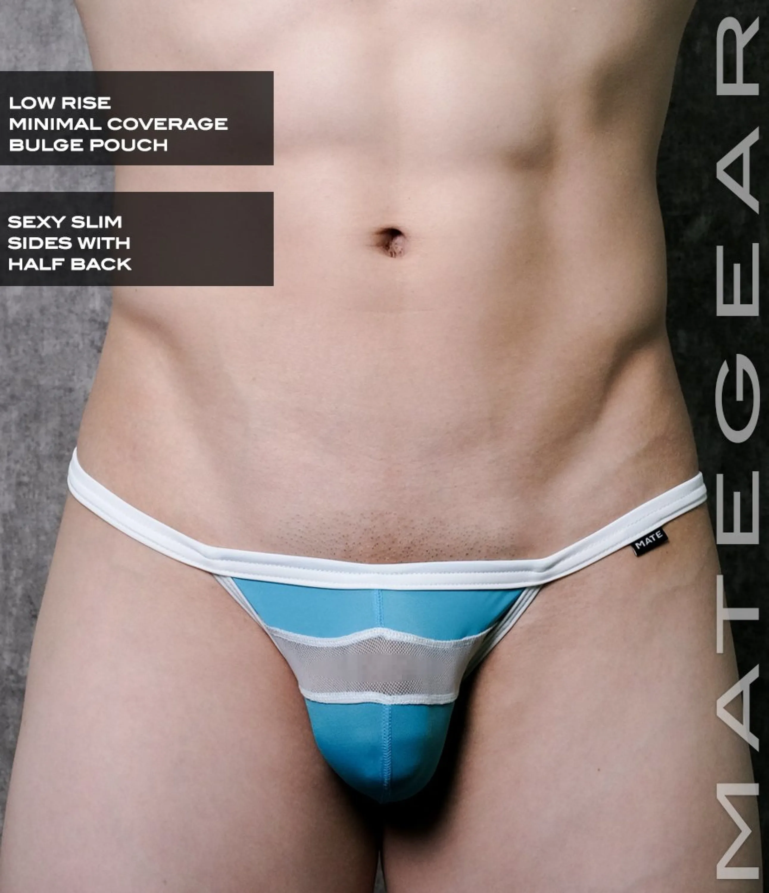 Sexy Mens Underwear Ultra Pouch Bikini - Ree Chul (Low Rise Front)