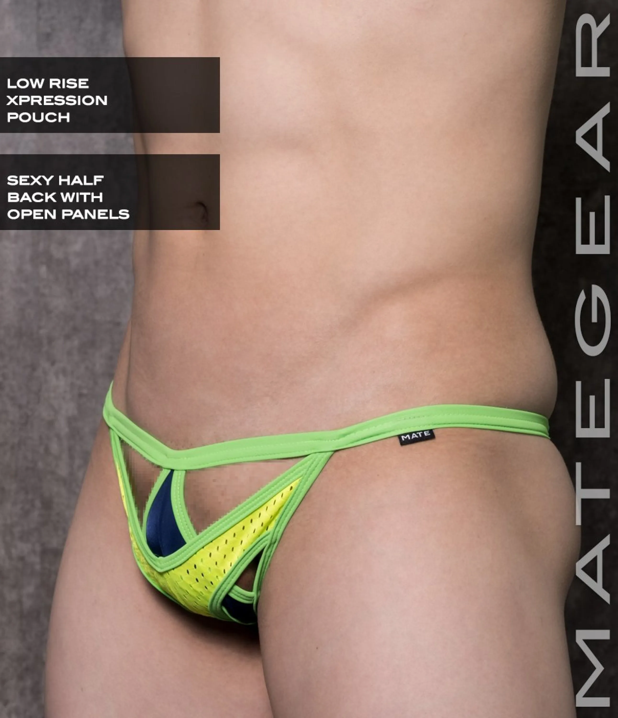 Sexy Mens Underwear Xpression Mini Bikini - Yeo Suk (Low Rise Front)