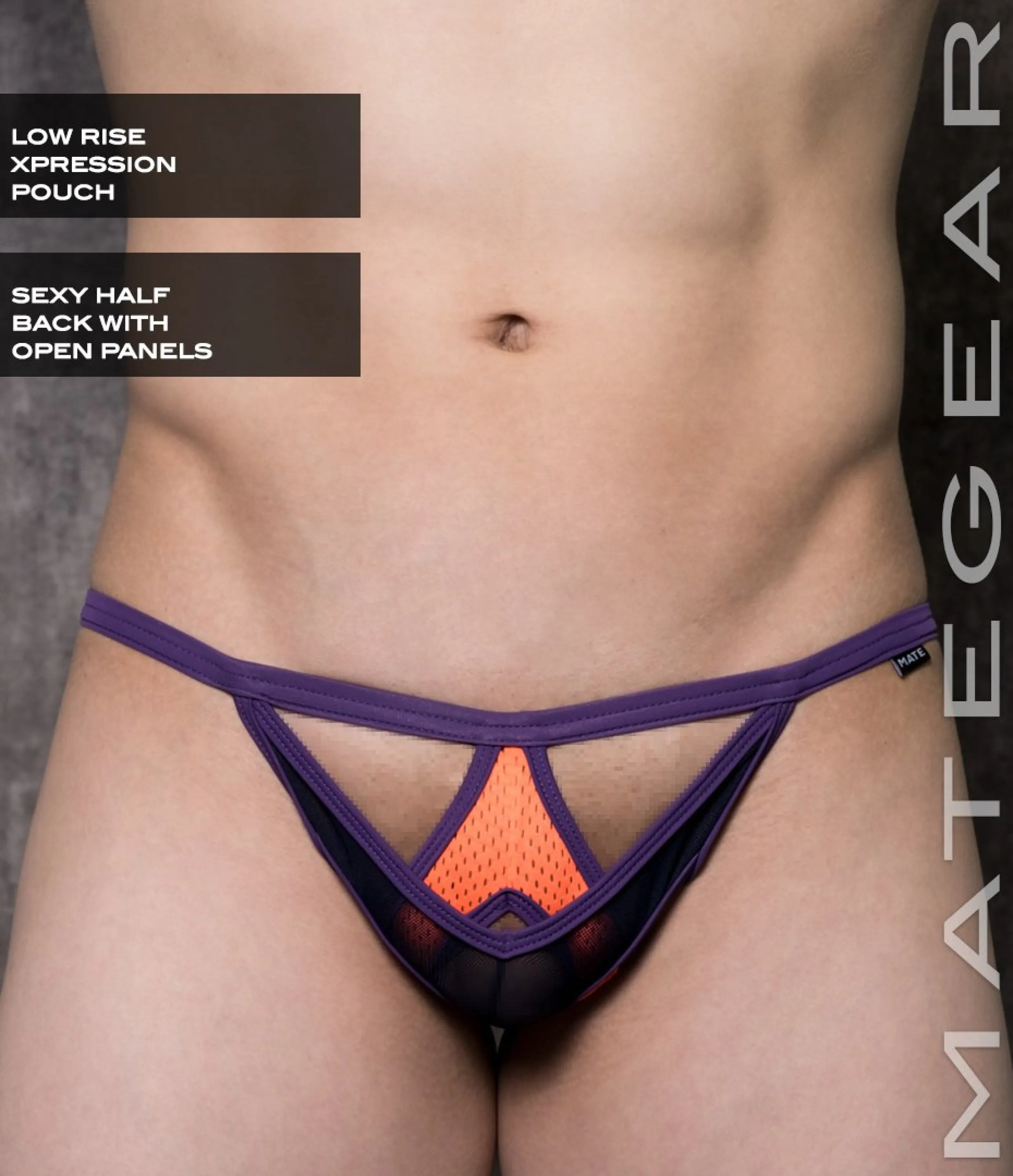Sexy Mens Underwear Xpression Mini Bikini - Yeo Suk (Low Rise Front)