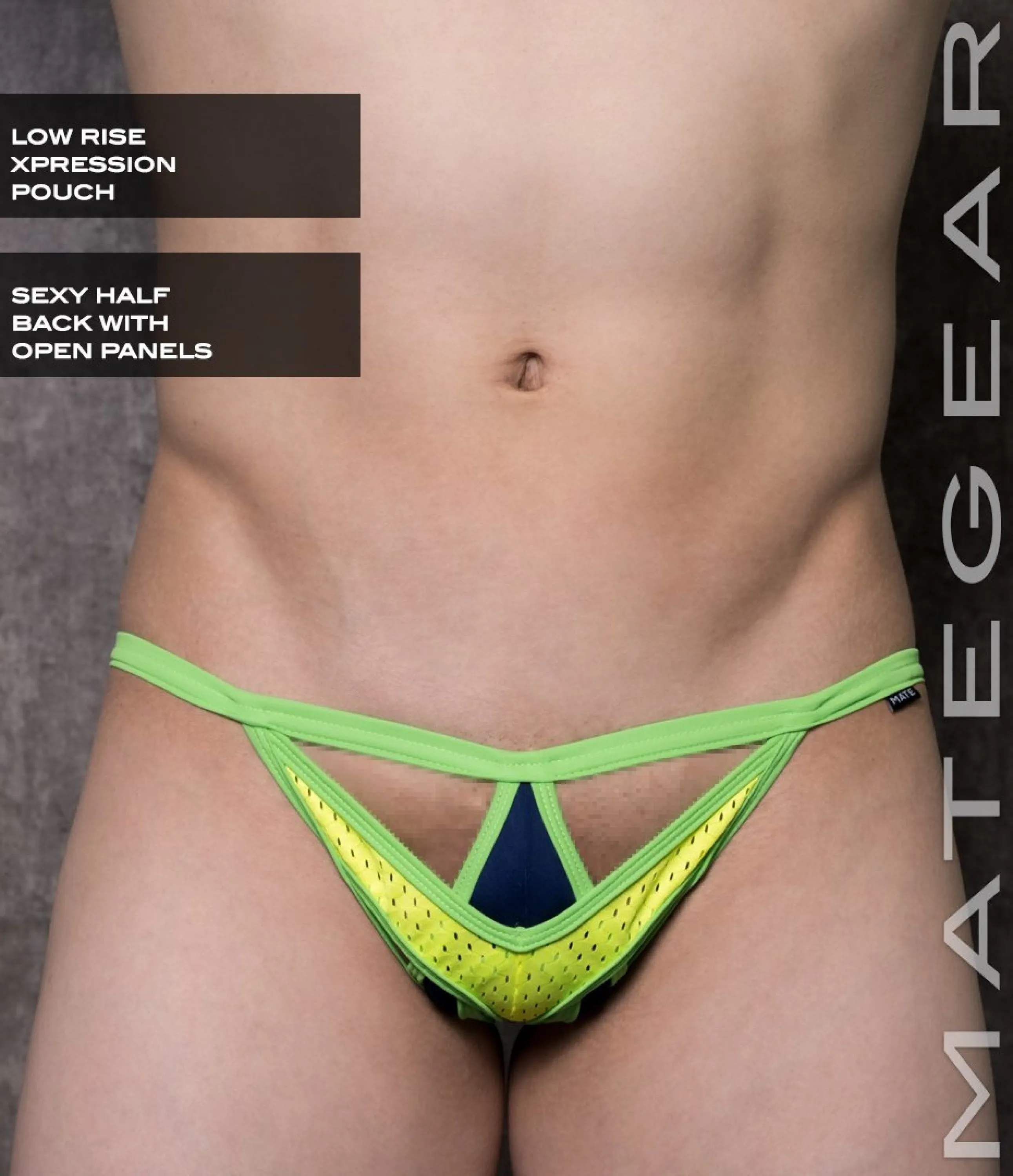 Sexy Mens Underwear Xpression Mini Bikini - Yeo Suk (Low Rise Front)