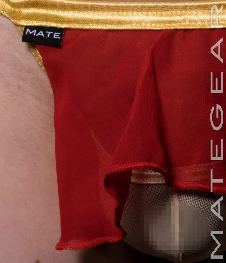 Sexy Mens Underwear Xpression Mini Thong - Car Dae (X-tra Low Front Pouch)