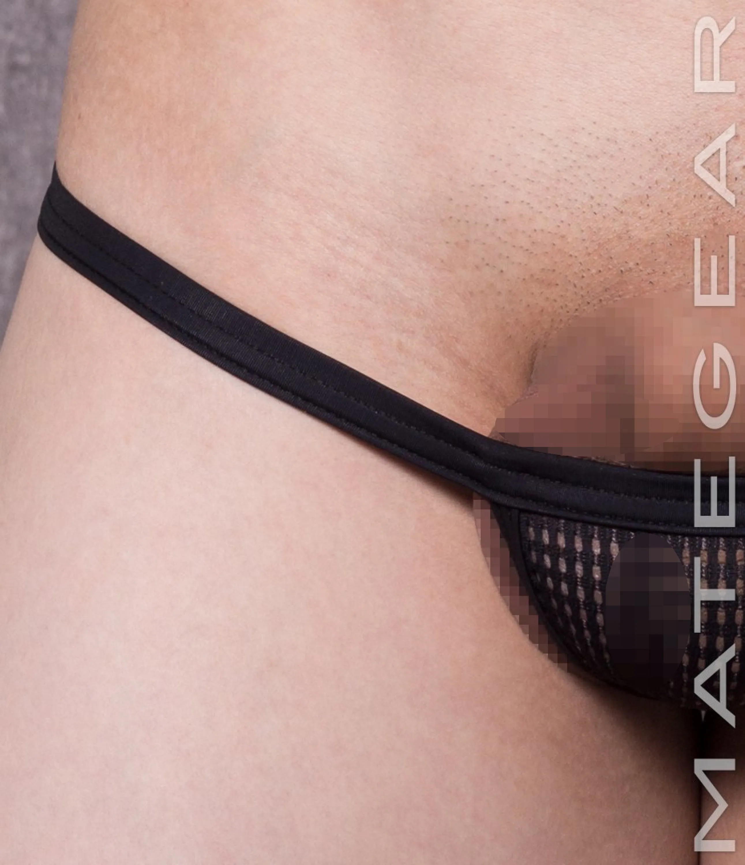 Sexy Mens Underwear Xpression Mini Thong - Ji Da (X-tra Low Front)