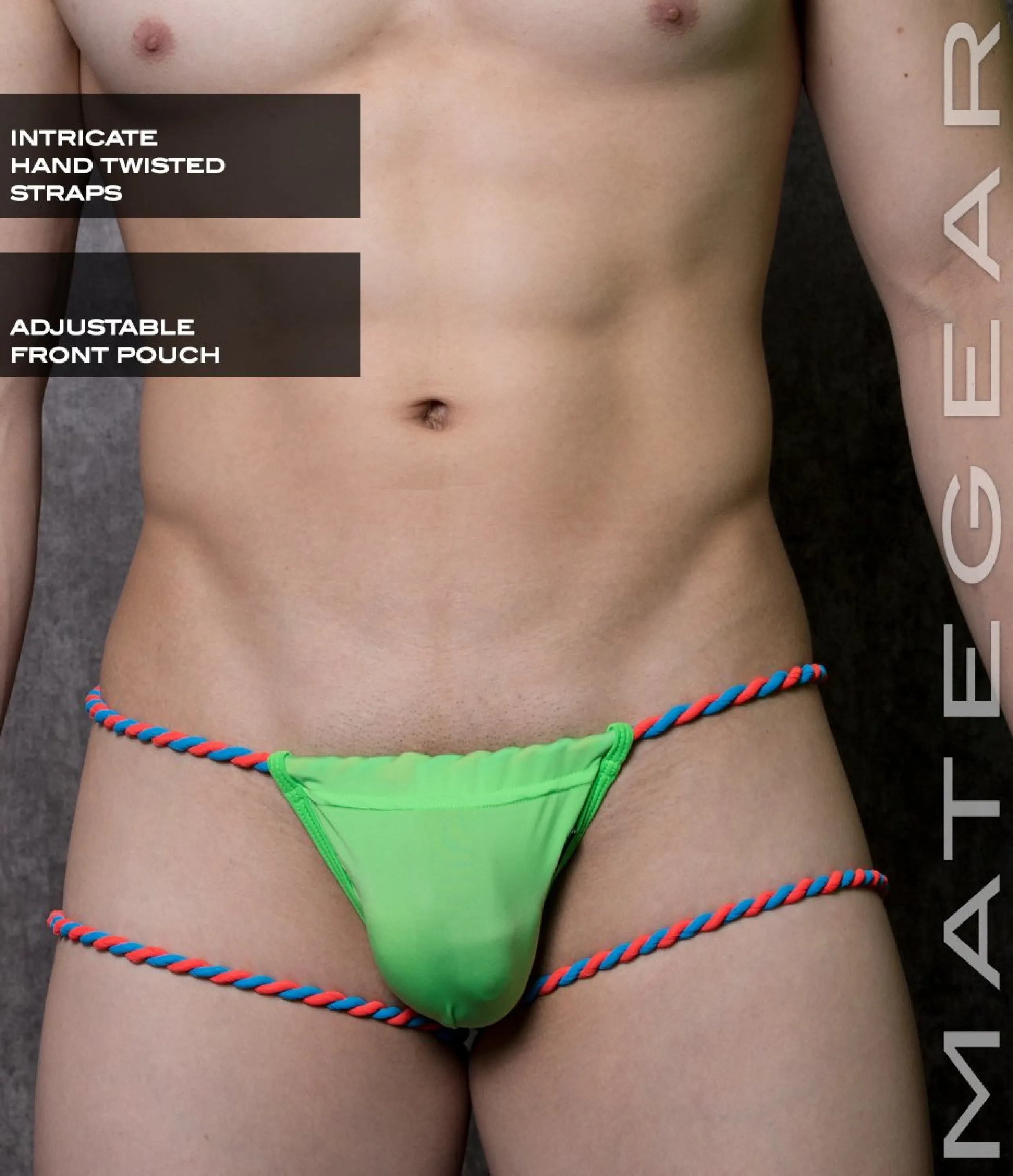 Sexy Men's Underwear Xpression Ultra Bikini - Han Mi (Hand Twisted Straps)