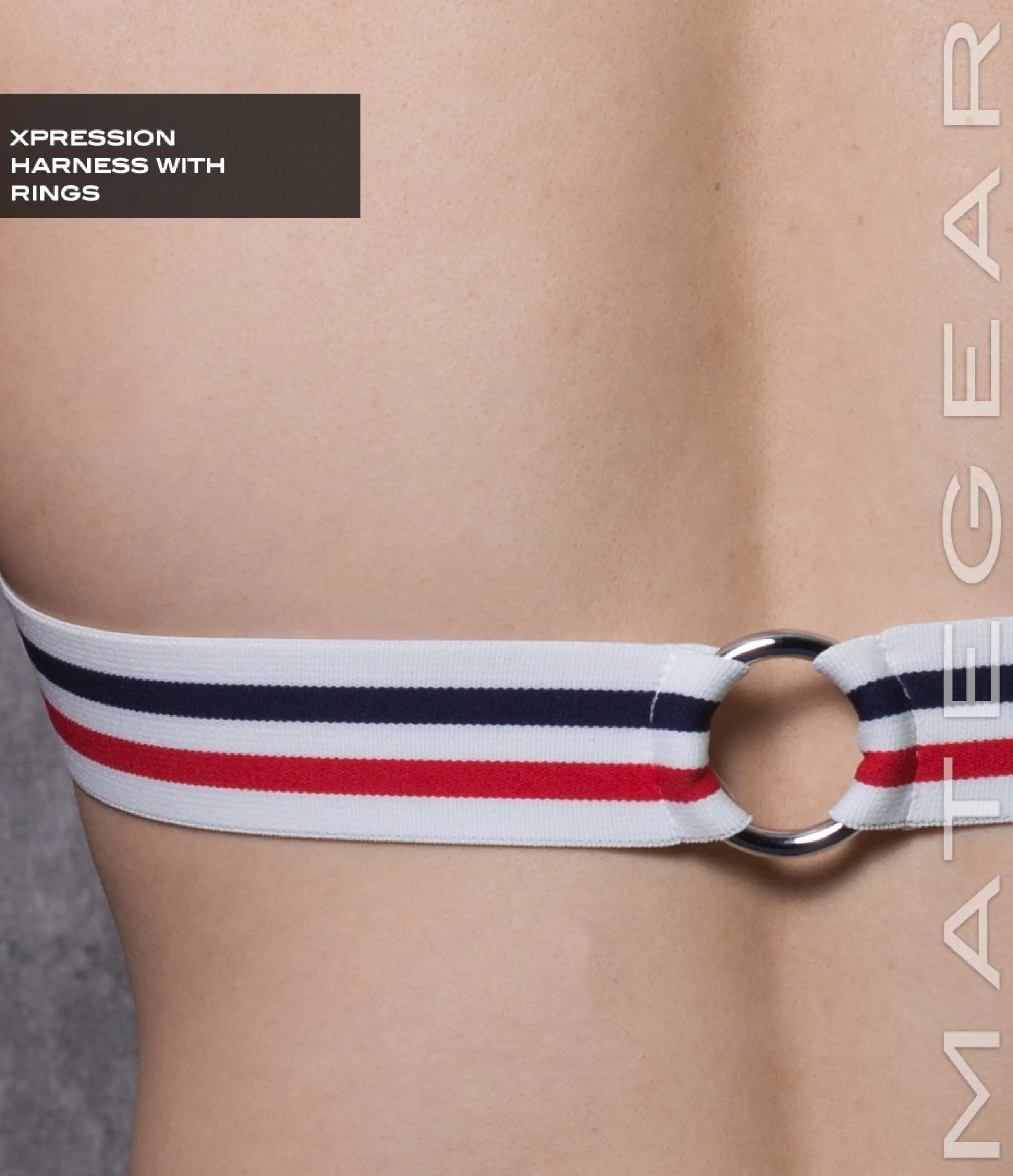 Sexy Men's Xpression Harness - Ho Eun (With Ring Detail)