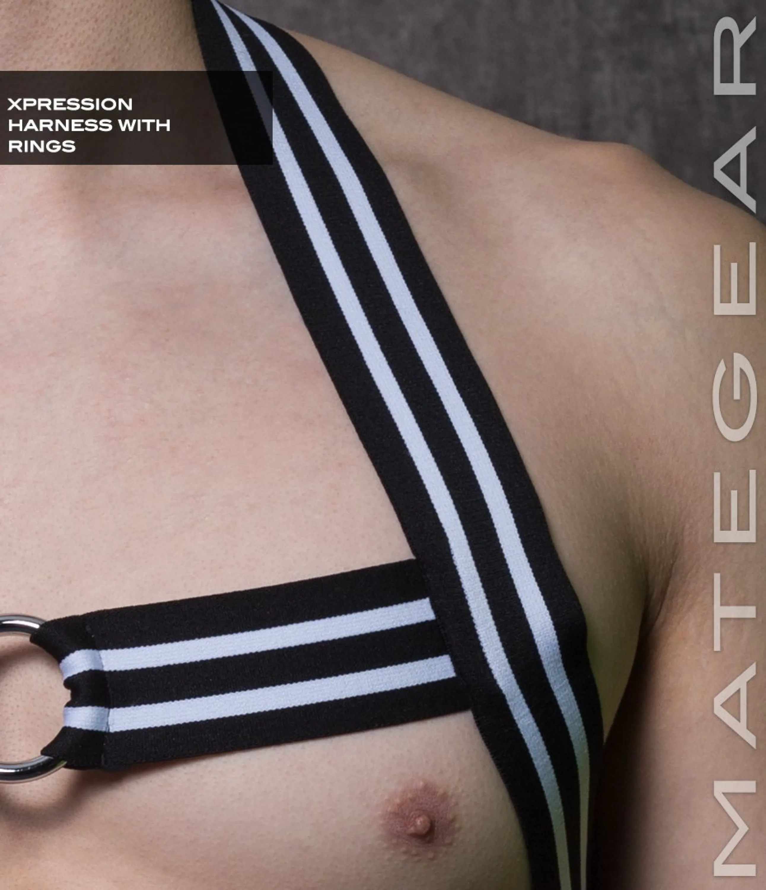 Sexy Men's Xpression Harness - Ho Eun (With Ring Detail)