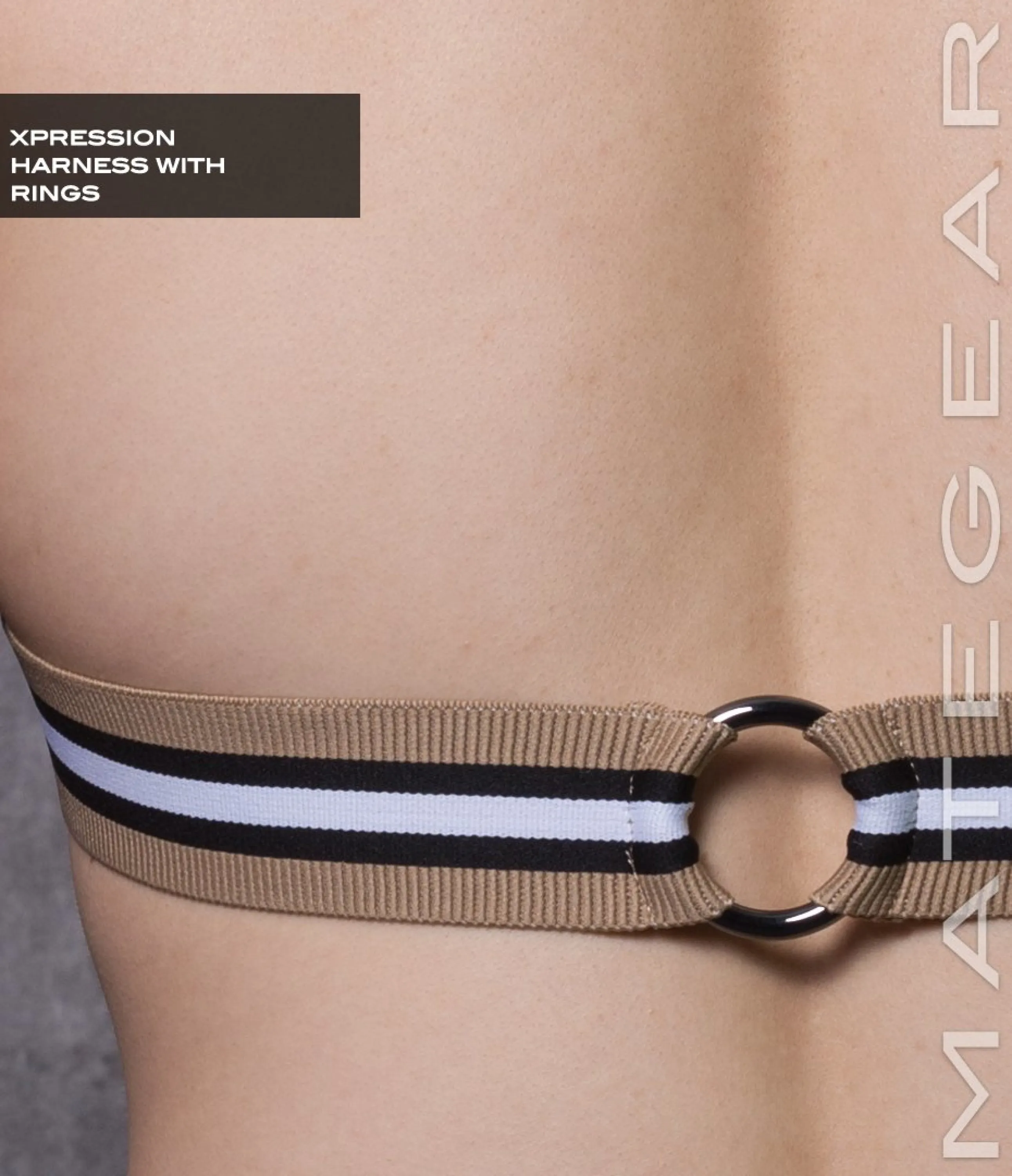 Sexy Men's Xpression Harness - Ho Eun (With Ring Detail)