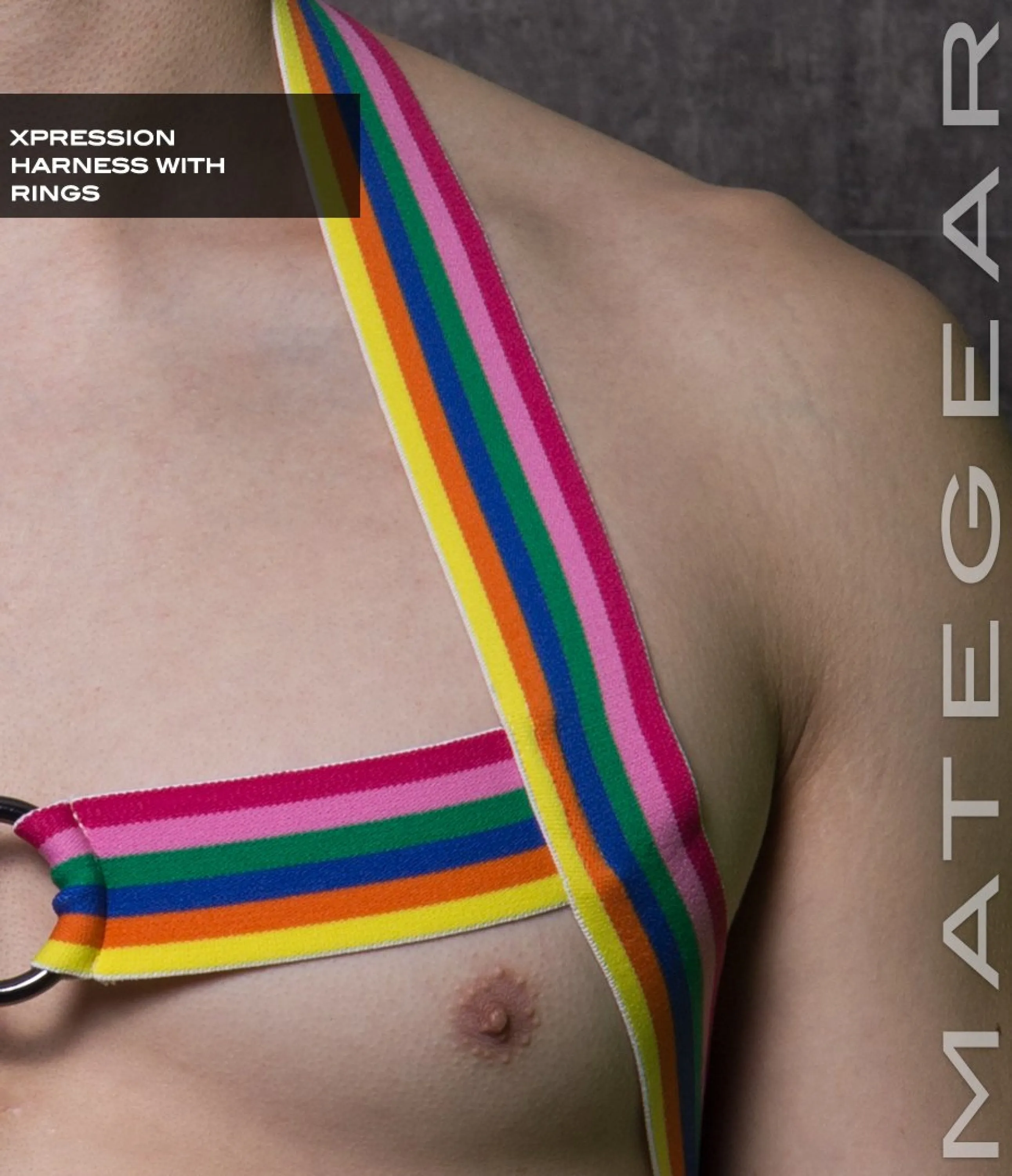 Sexy Men's Xpression Harness - Ho Eun (With Ring Detail)