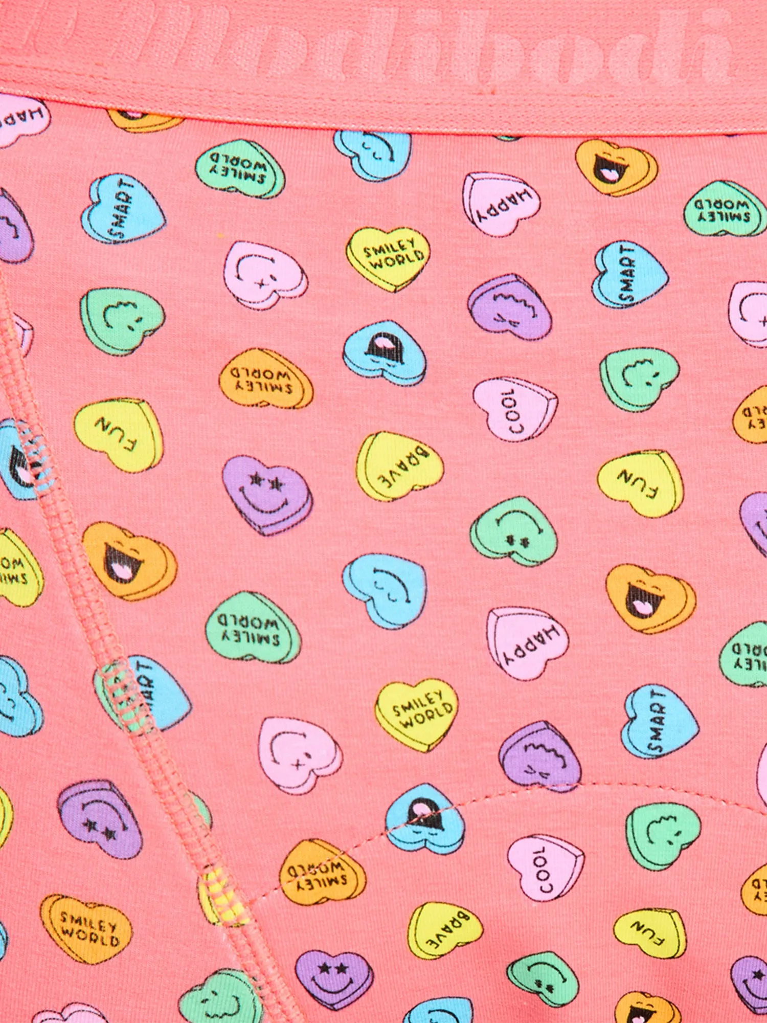 SmileyWorld® | Modibodi Teen Hipster Boyshort Moderate Happy Hearts