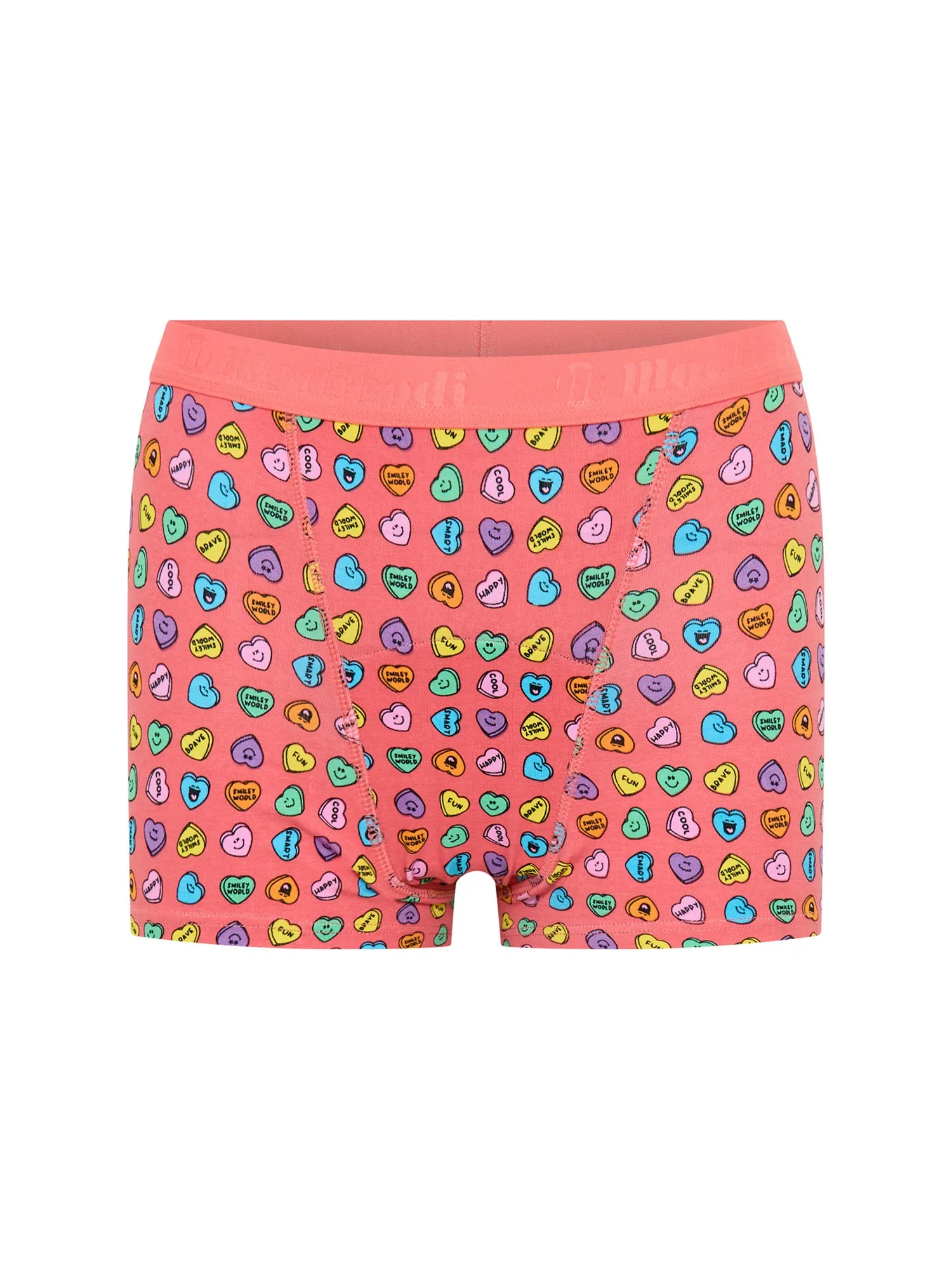 SmileyWorld® | Modibodi Teen Hipster Boyshort Moderate Happy Hearts