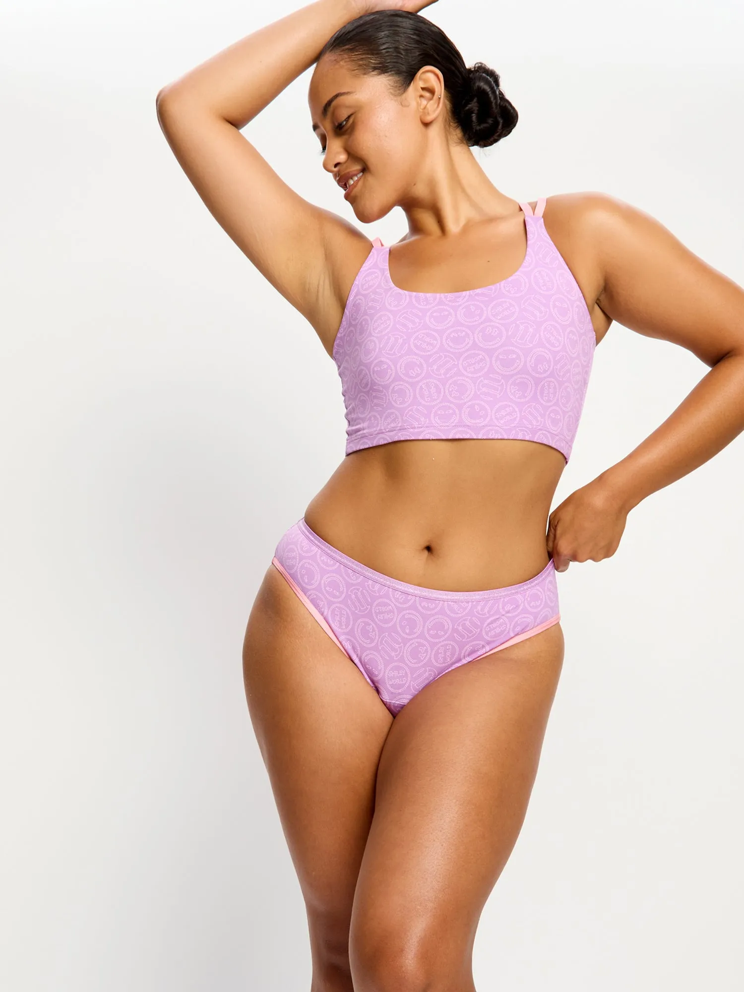 SmileyWorld® | Modibodi X Back Tank & Cheeky Brief Set