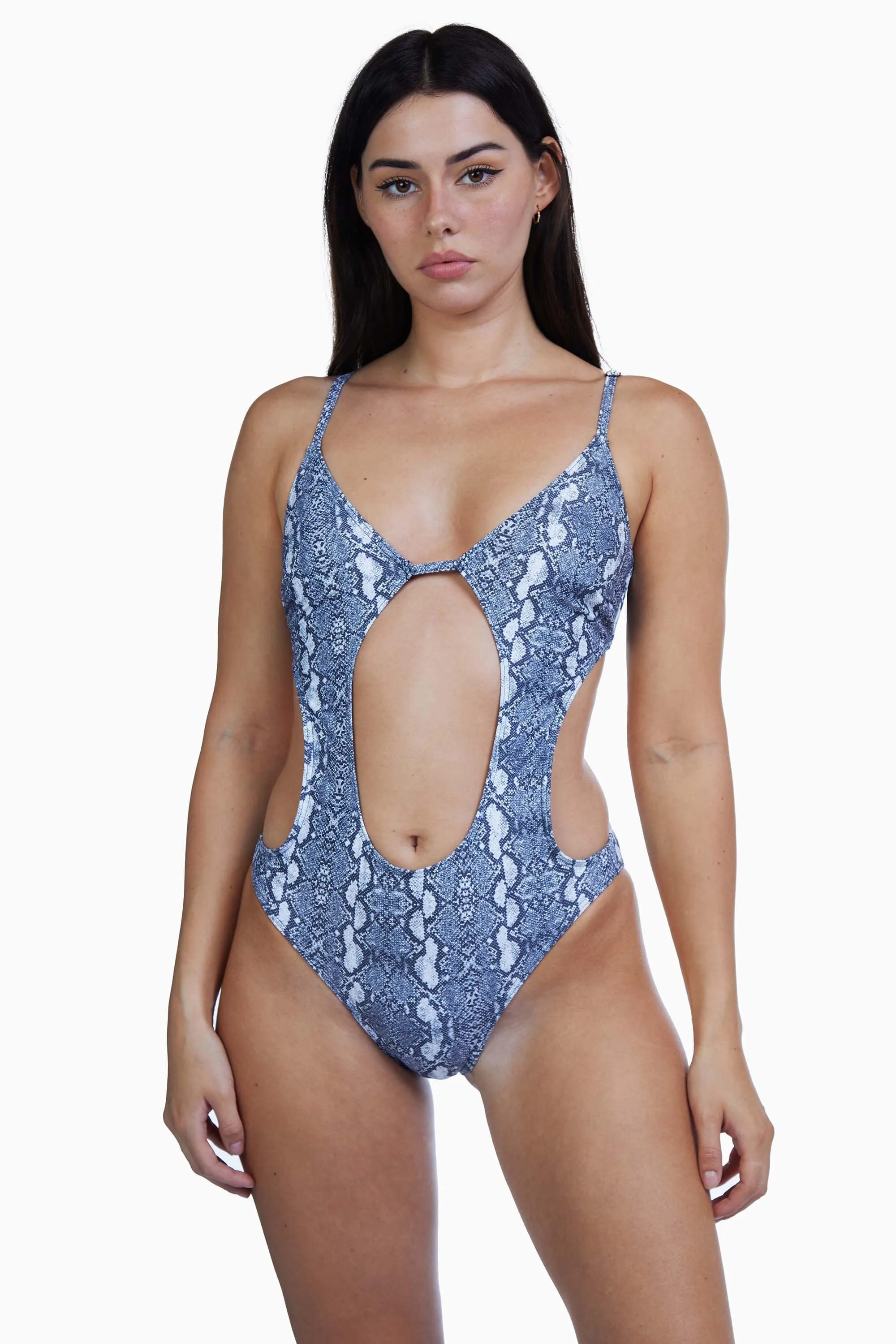 Snakeprint Swimsuit