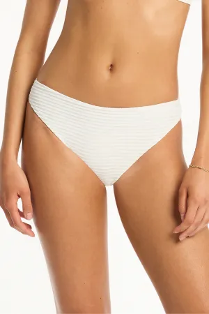 Spinnaker Cheeky Bikini Bottom in White