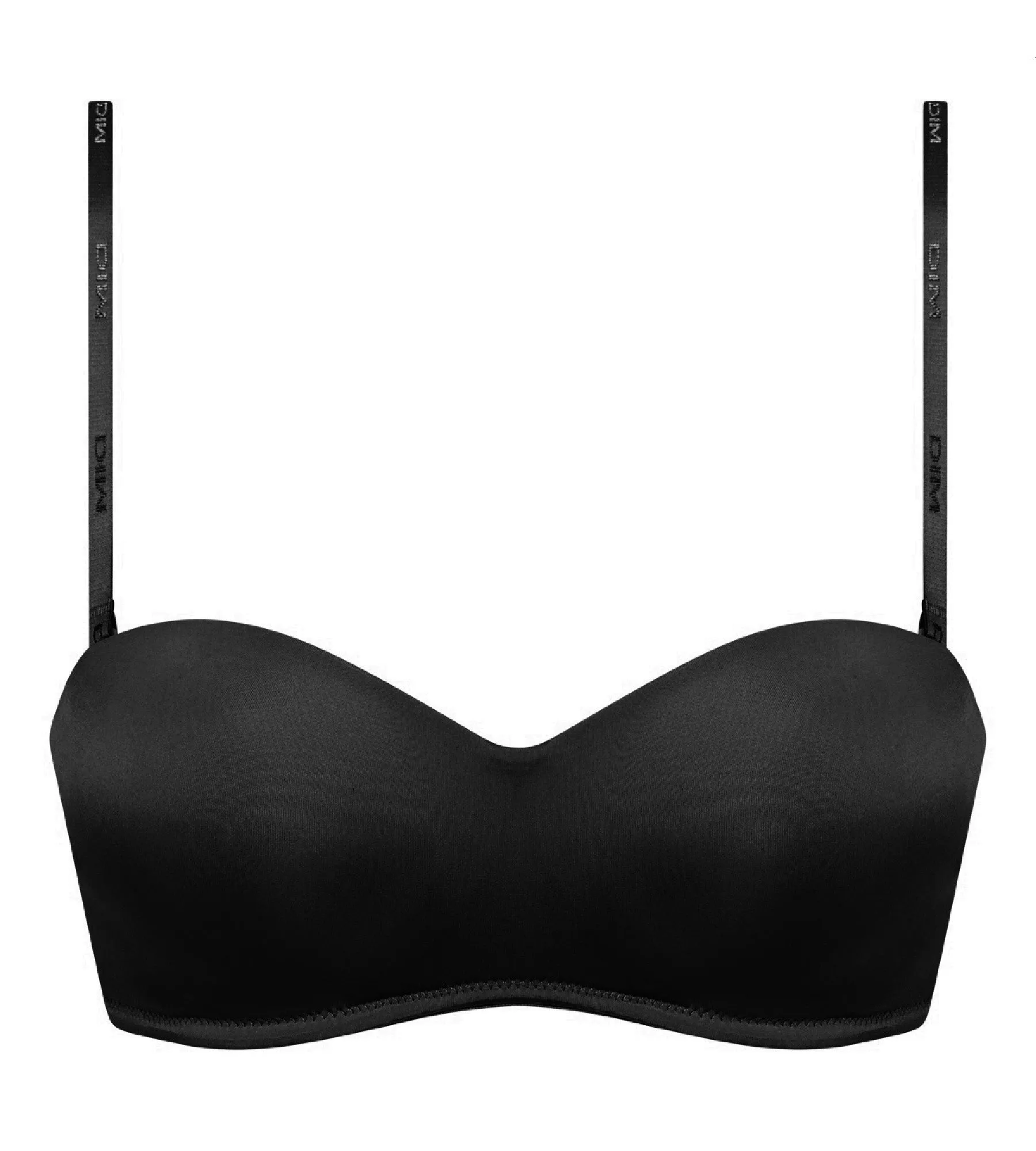 Strapless Non-Wired Black InvisiFree Bra