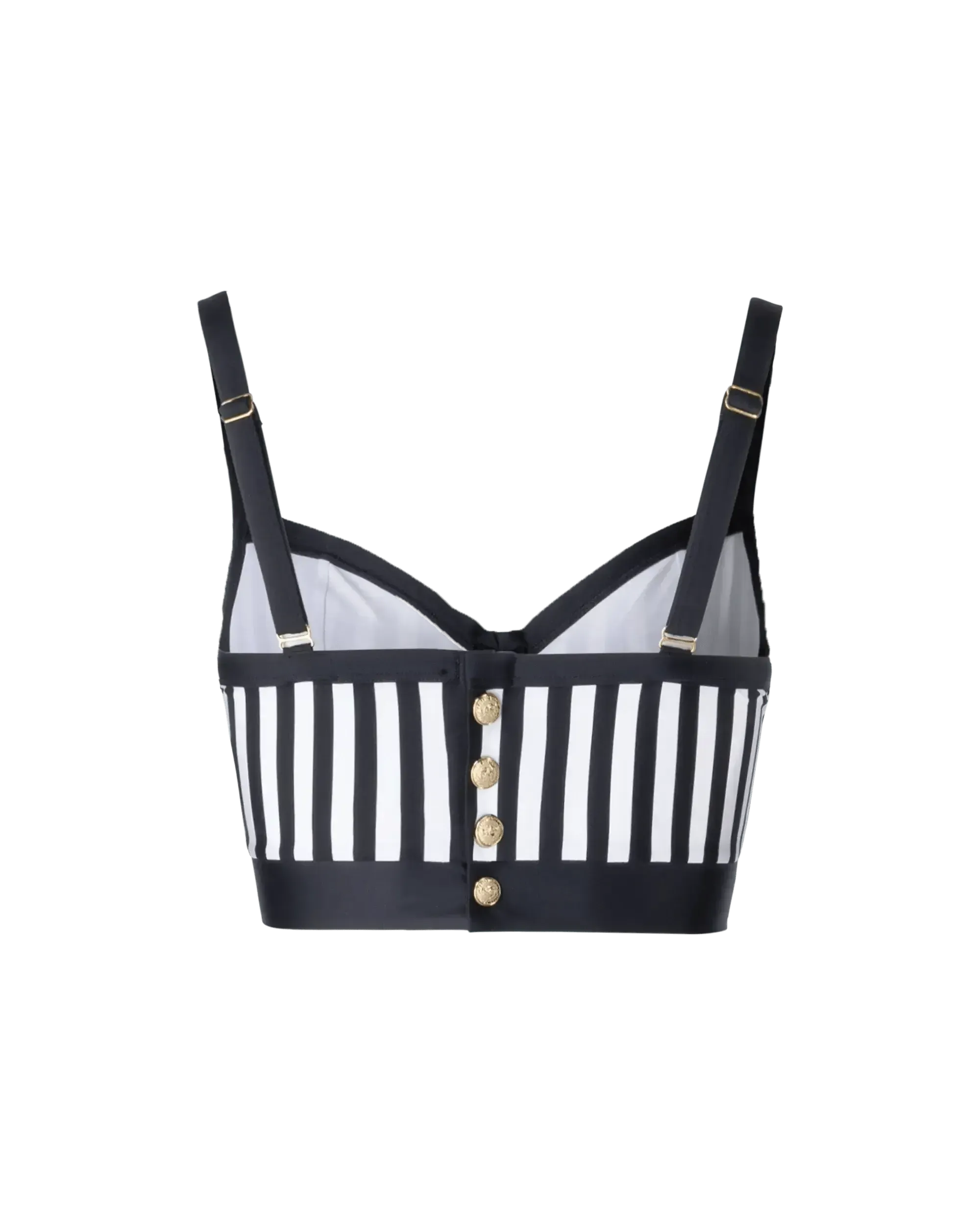 Striped Tankini Top