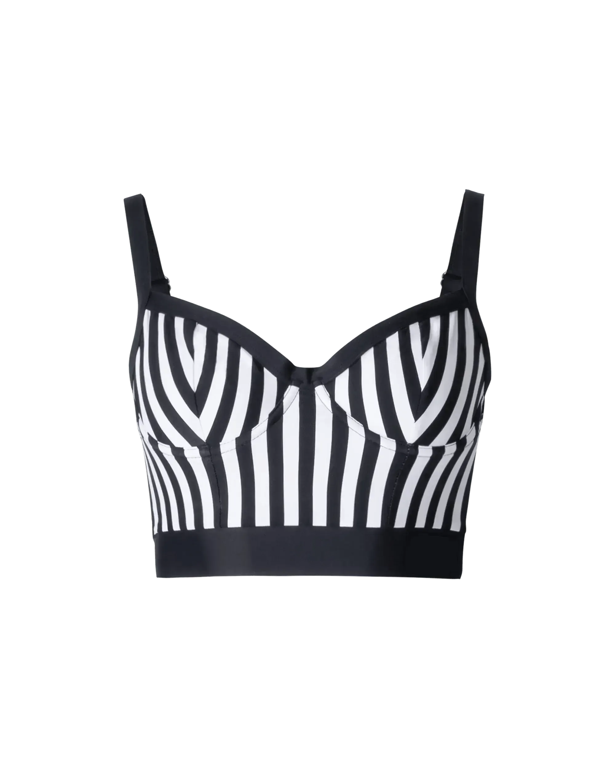 Striped Tankini Top