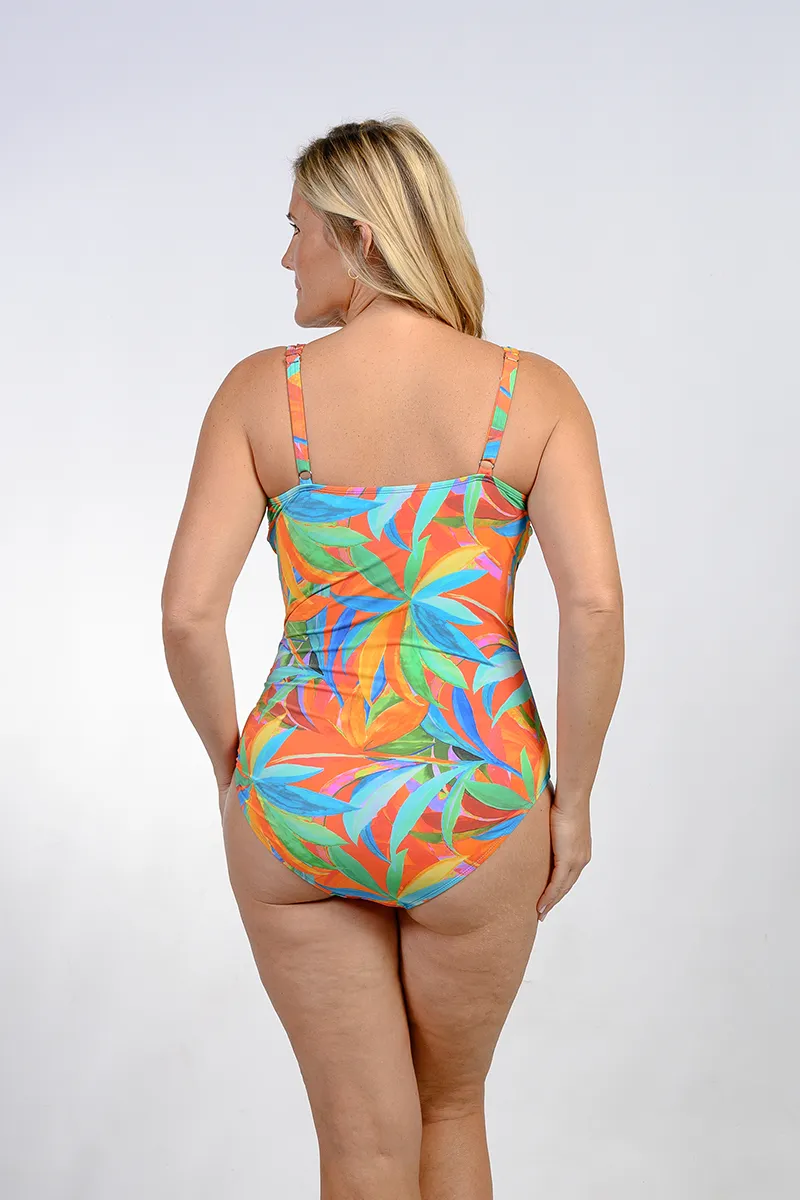 Surplice Wrap One Piece