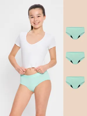 Teen Hipster Boyleg 3 Pack Spearmint